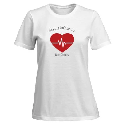 Sick Chicks "Healing Isn't Linear" Short Sleeved Shirt