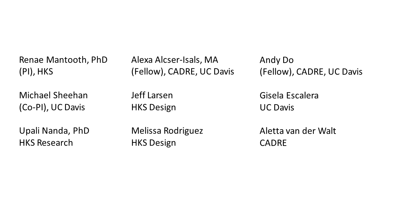 UC Davis Study — CADRE