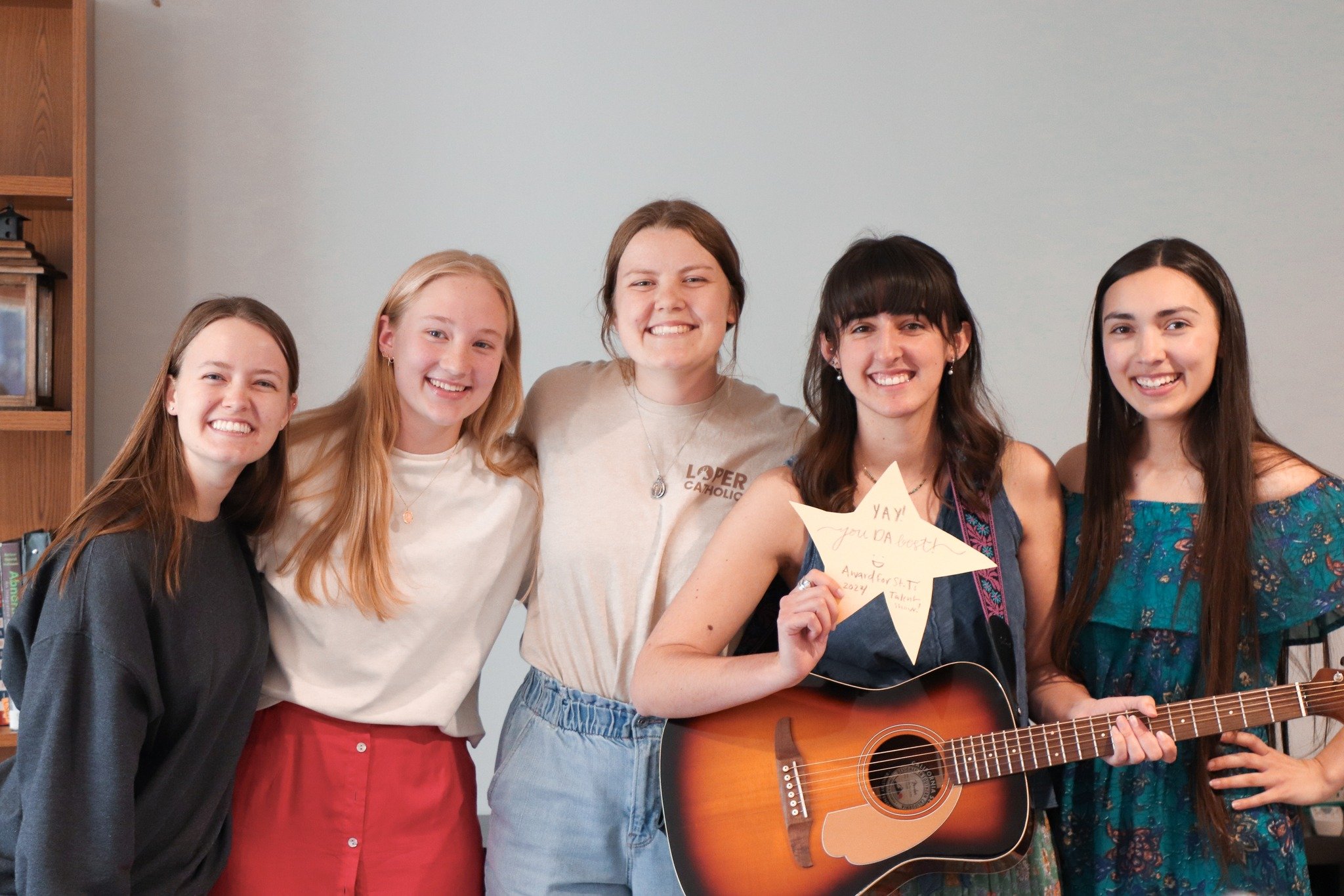 ST. T'S GOT TALENT... and we saw it all on Sunday! These acts ranged from tap dancing, to electric-guitar playing, all the way to reenactments of several iconic videos!

Shoutout to Bonnie and her crew who won with a performance of an original song w
