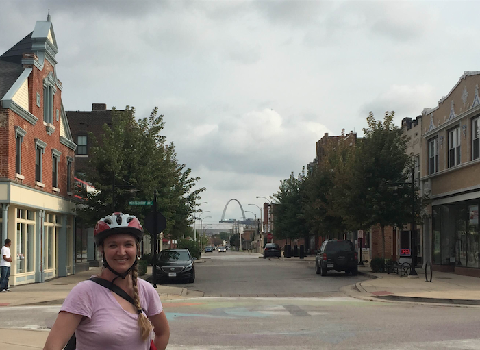 Old North St. Louis, right up from the Arch