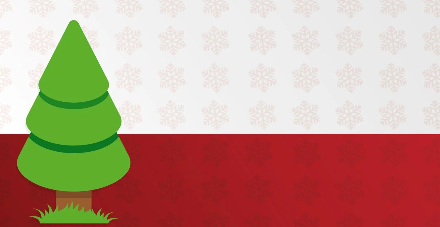 Con la simbología de los árboles, os deseamos unas felices fiestas