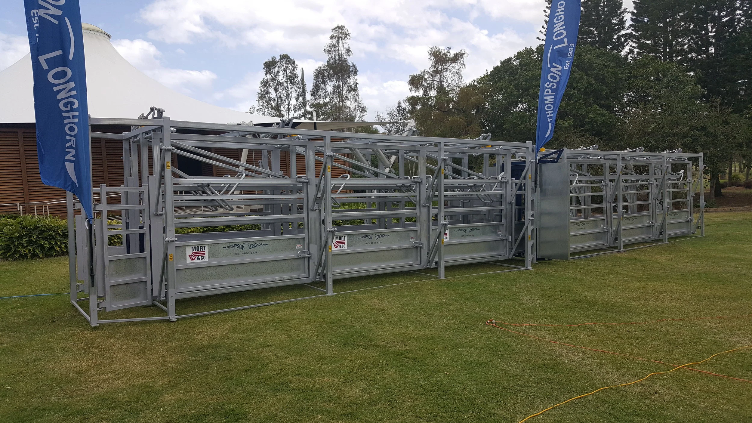 Prototype Dual to Single Laneway on display at BeefEx 2016 (Royal Pines Resort)