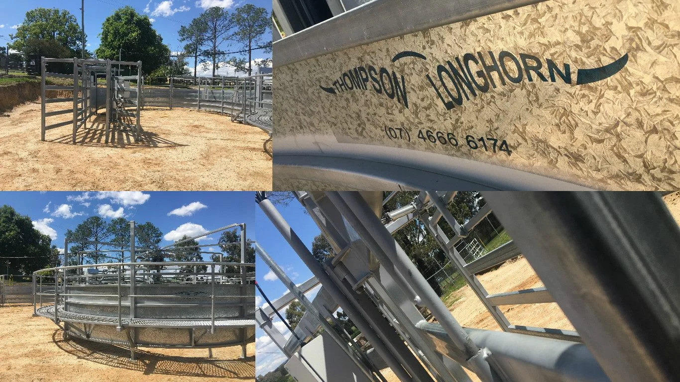 Thompson Longhorn's equipment at the Warwick Rodeo and Campdraft