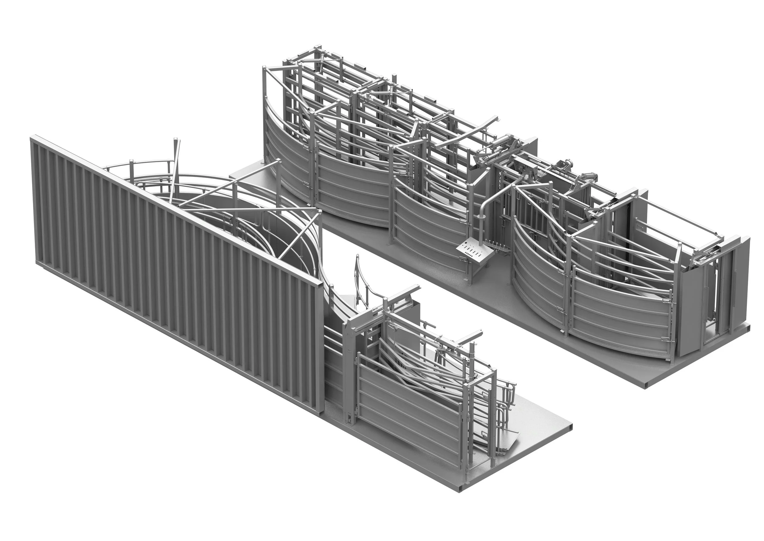 Concept transportable working centre - Packed