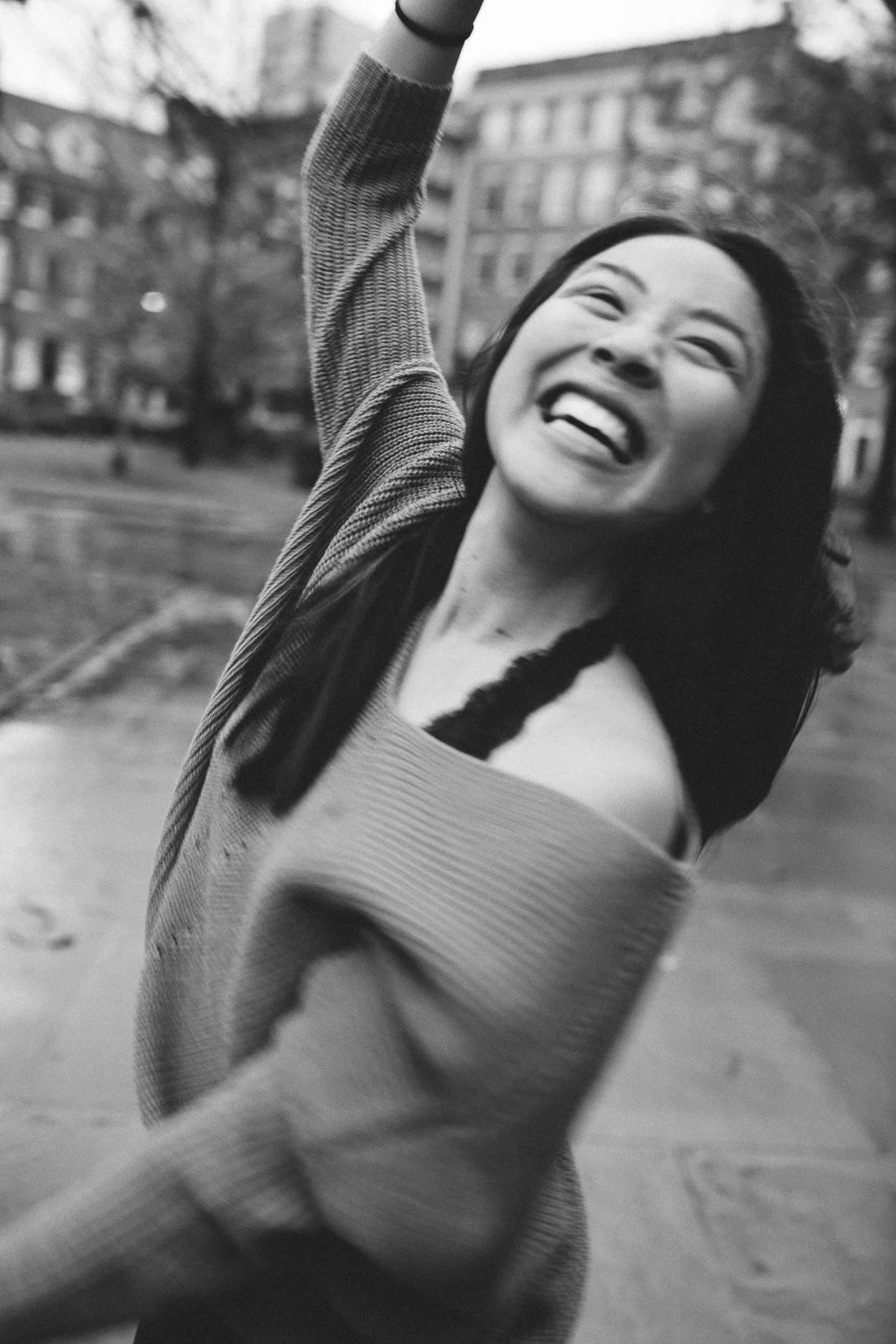 Capturing the moment as it feels. Blurry, blissful and fleeting.