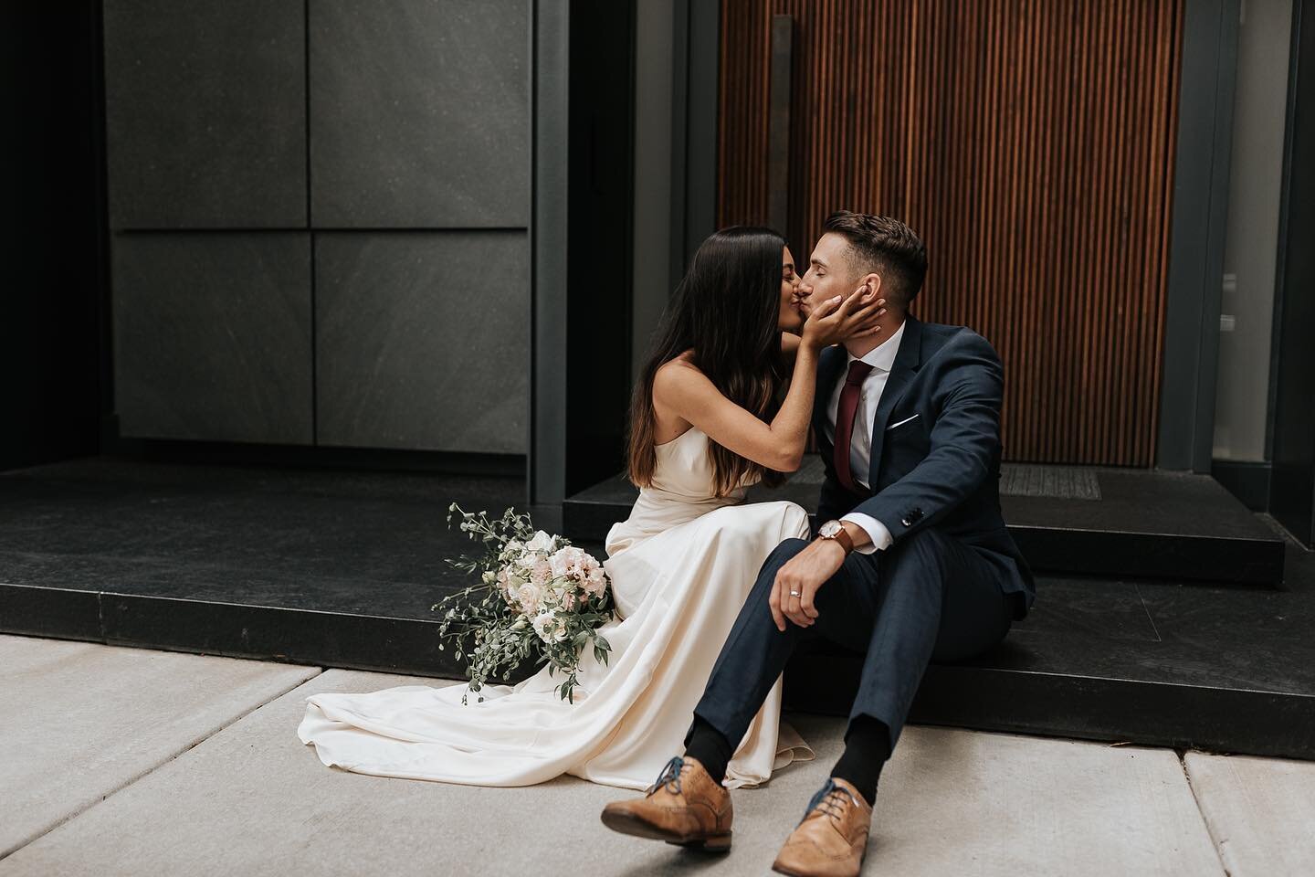 A beautiful couple and a beautiful modern front door, a few of my favorite things.😝 We’ve spent the past fifteen months working on our own (somewhat) modern fixer-upper, and to be honest, we’ll probably still be working on it in another