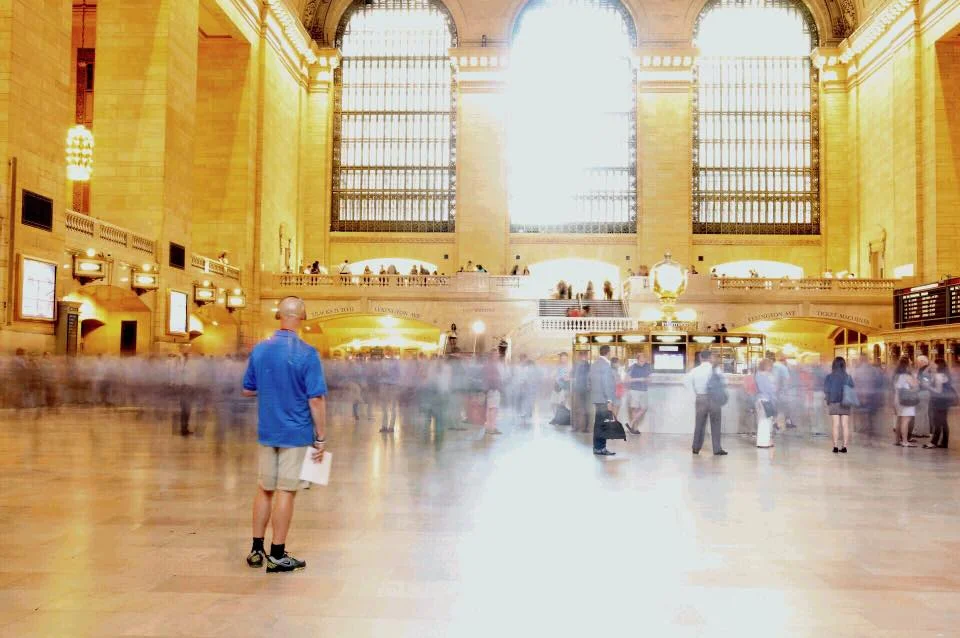 Thick and thin existence. Grand Central. 22 June 2015