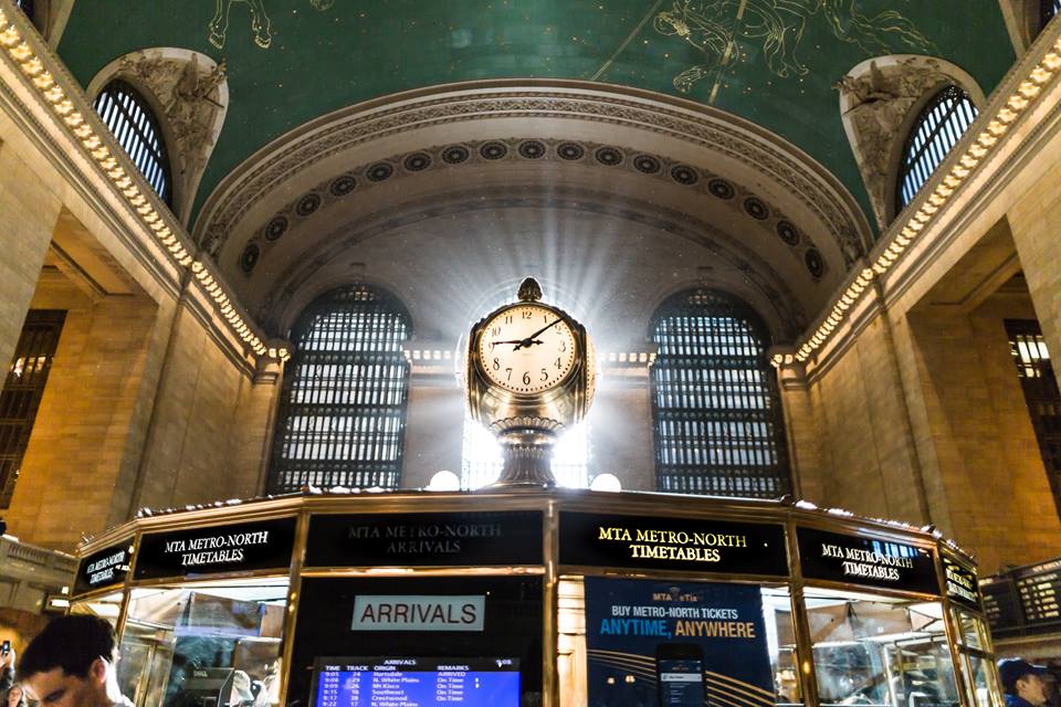 Main Concourse, Grand Central Station, New York City.