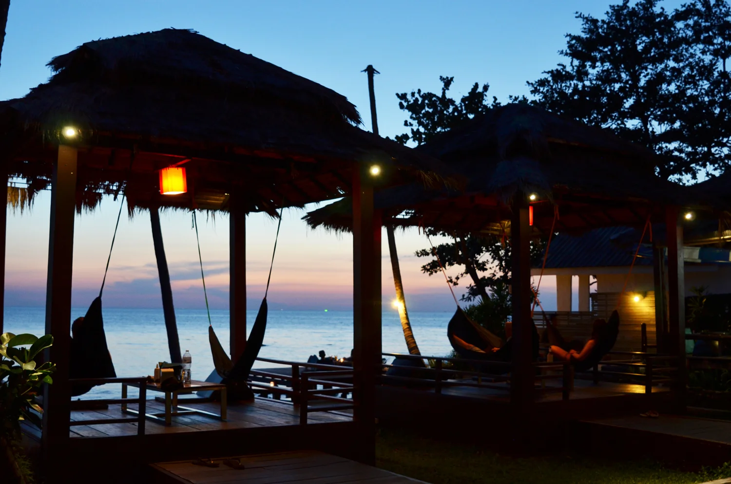 The hang out area is really beautiful and amazing for watching the sunset. They also play good deep house music all day long.