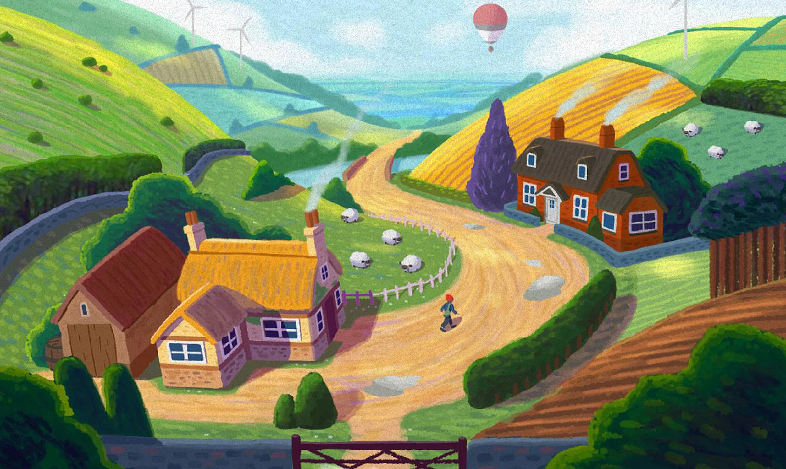 Hero’s Home Town Concept