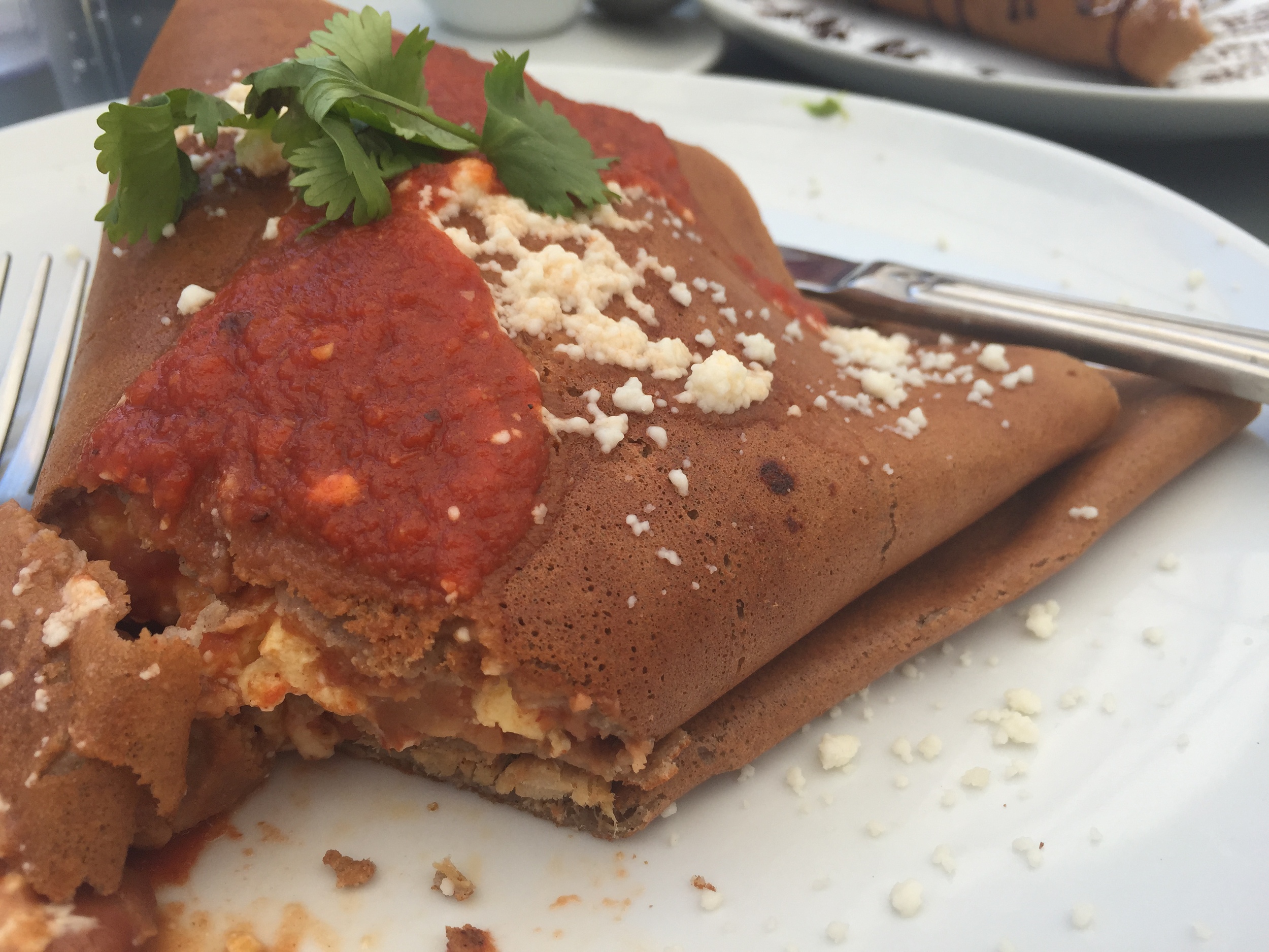 This crepe was great. I would definitely recommend it