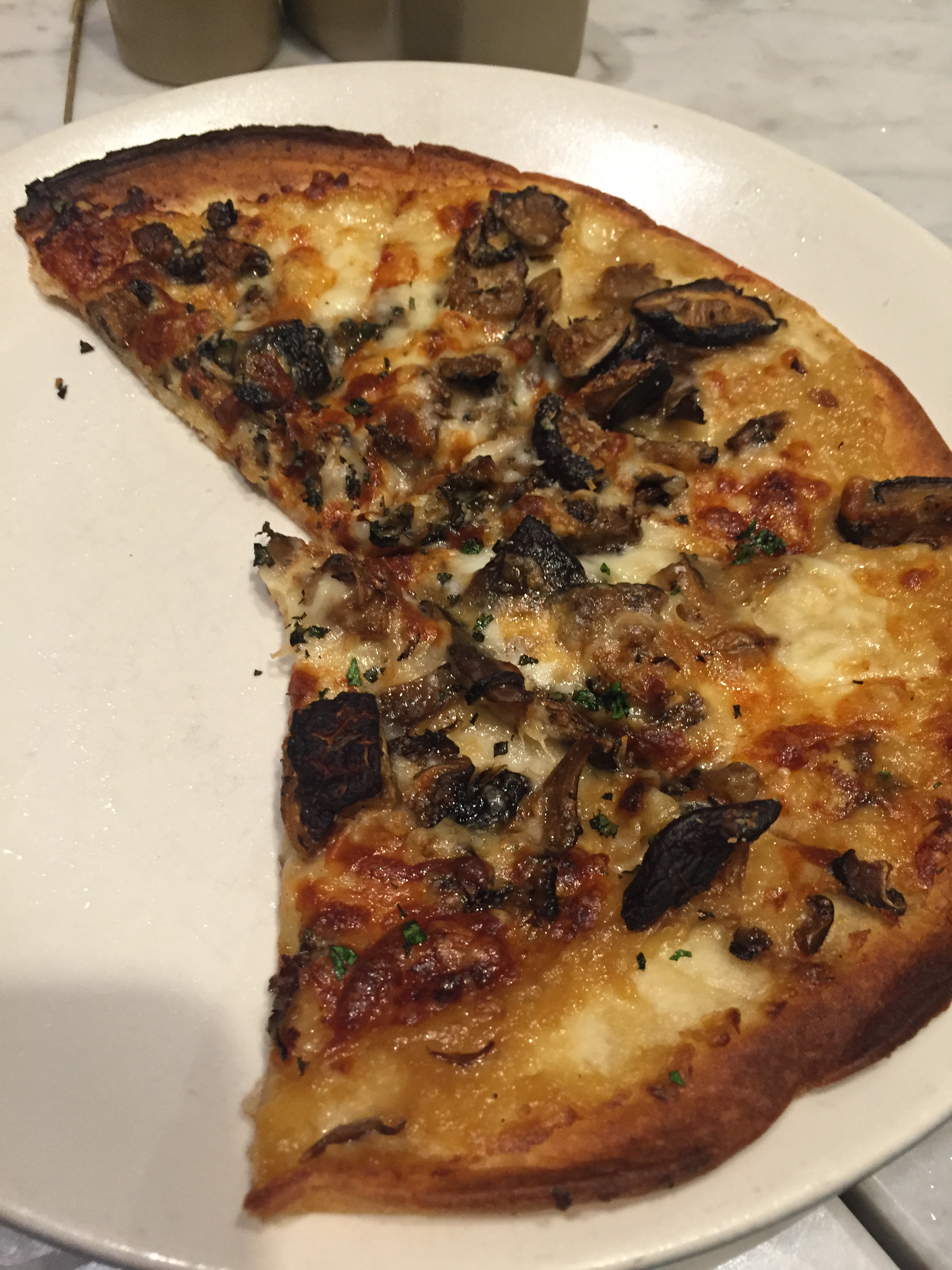 I added Truffle Oil, and it was one of the decision I'm most proud of in my life. ;) You need to try this ASAP