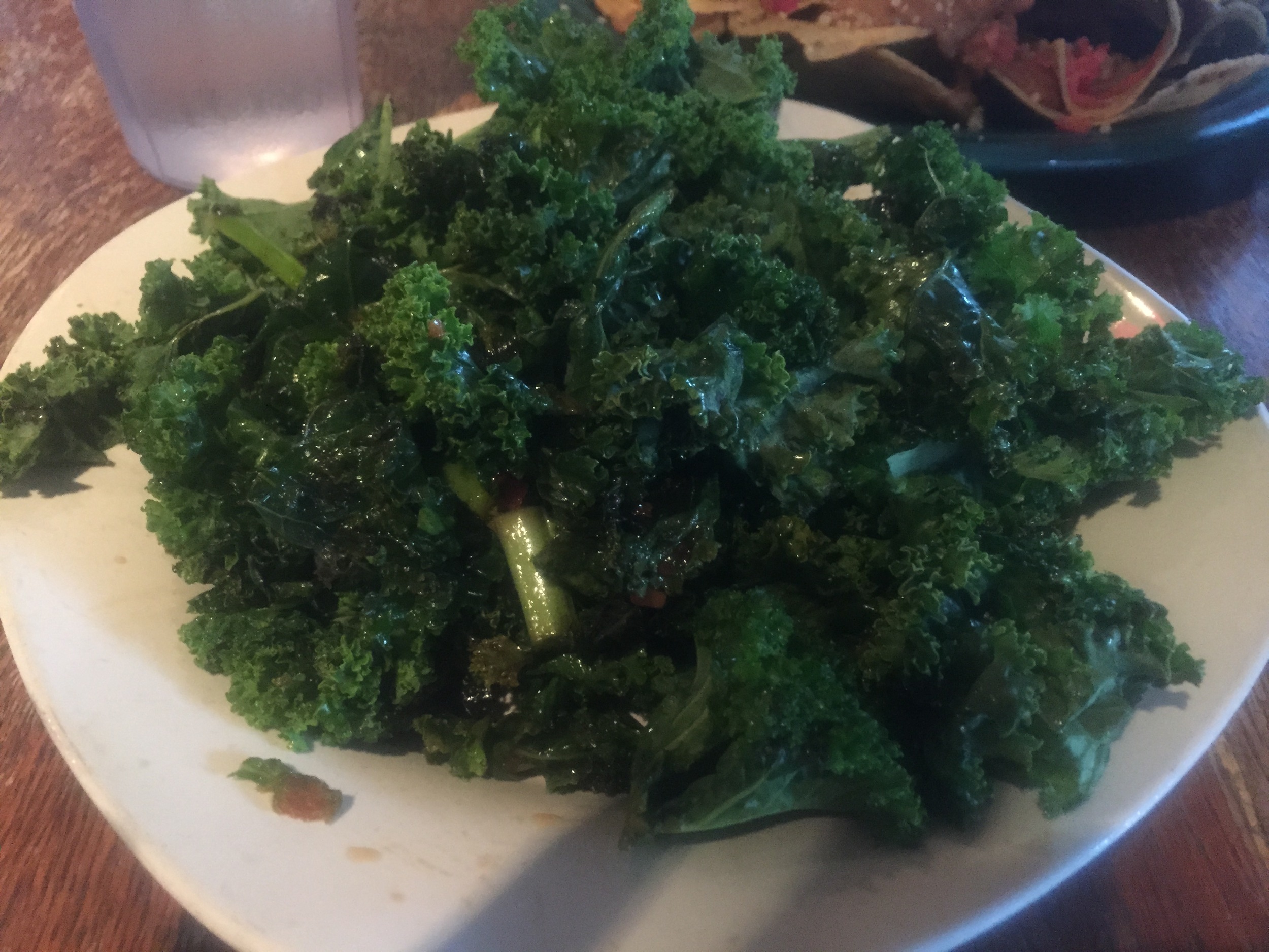 I love this salad. The kale is really tender