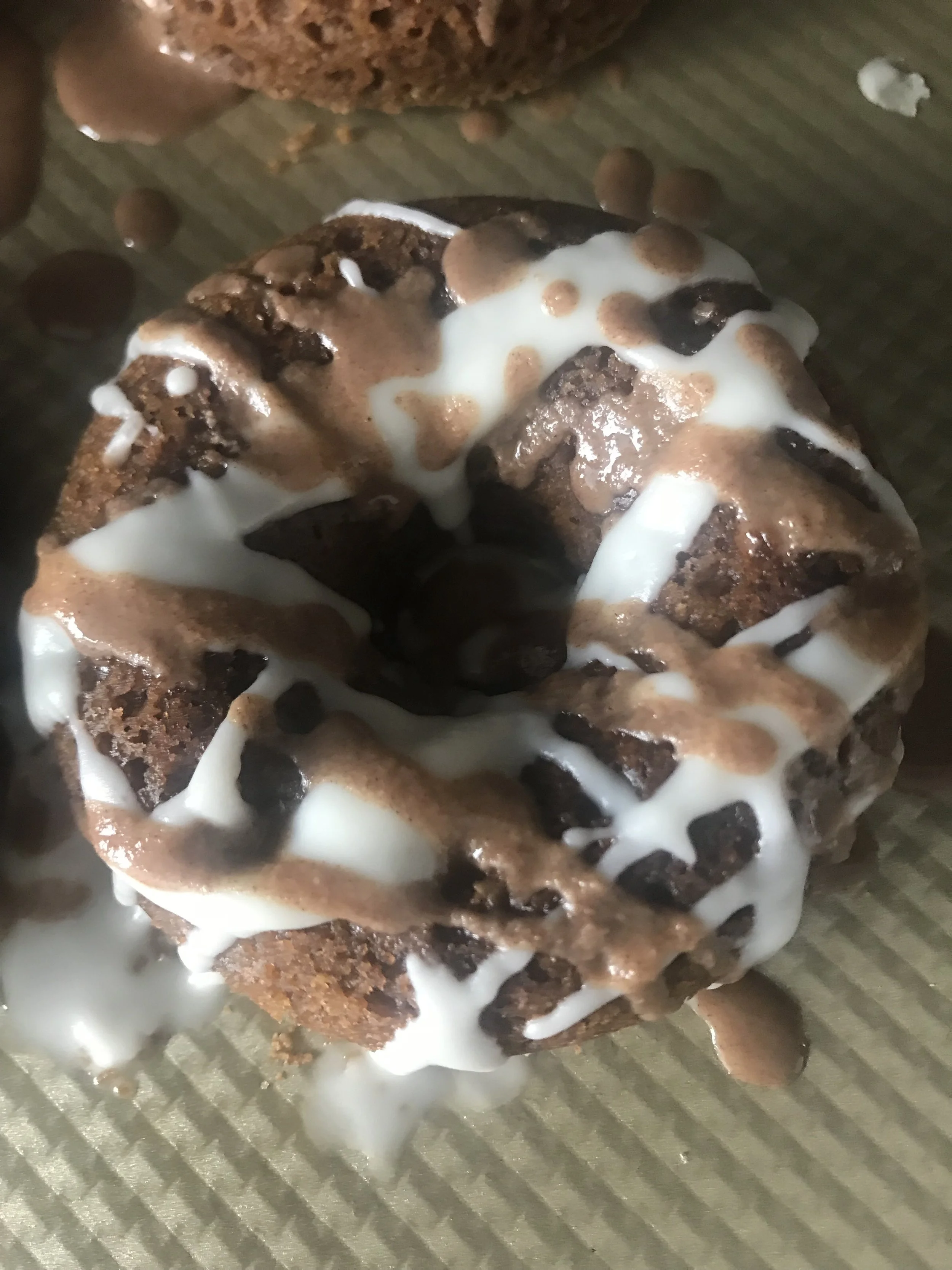 For this one, I did some regular coconut butter along with Nikki's Pumpkin Spice coconut butter.