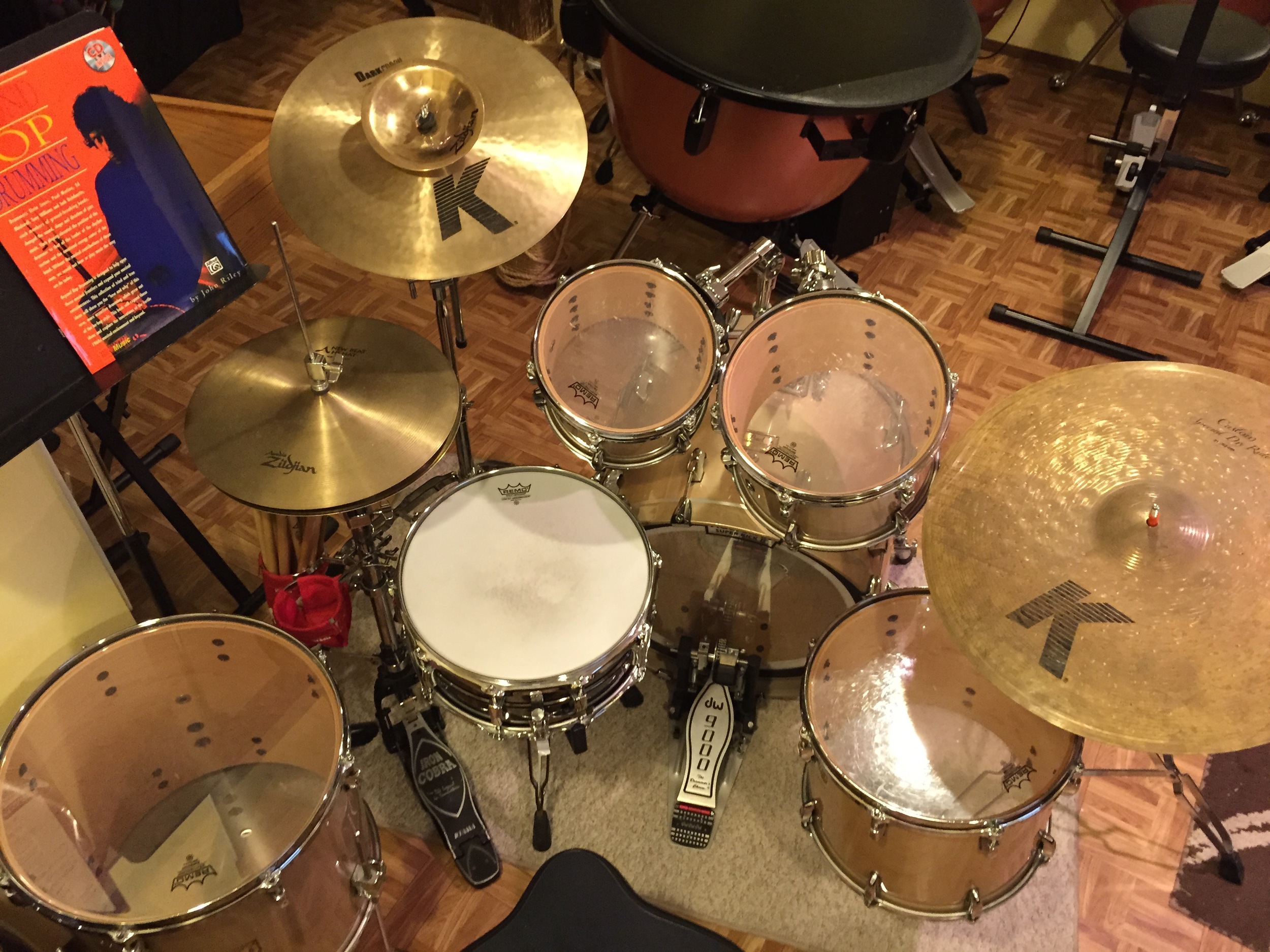Pearl Masters Custom Drum Set