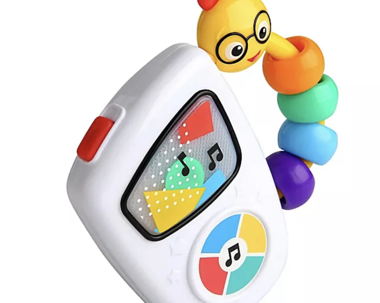 Megan Lavengood IDs songs on the Baby Einstein Take Along Tunes toy