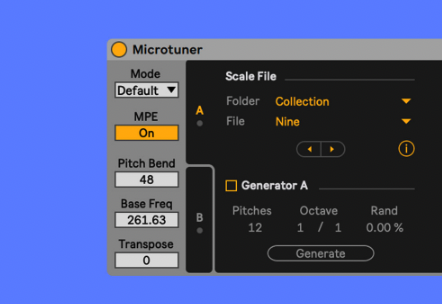 Microtuner by Ableton