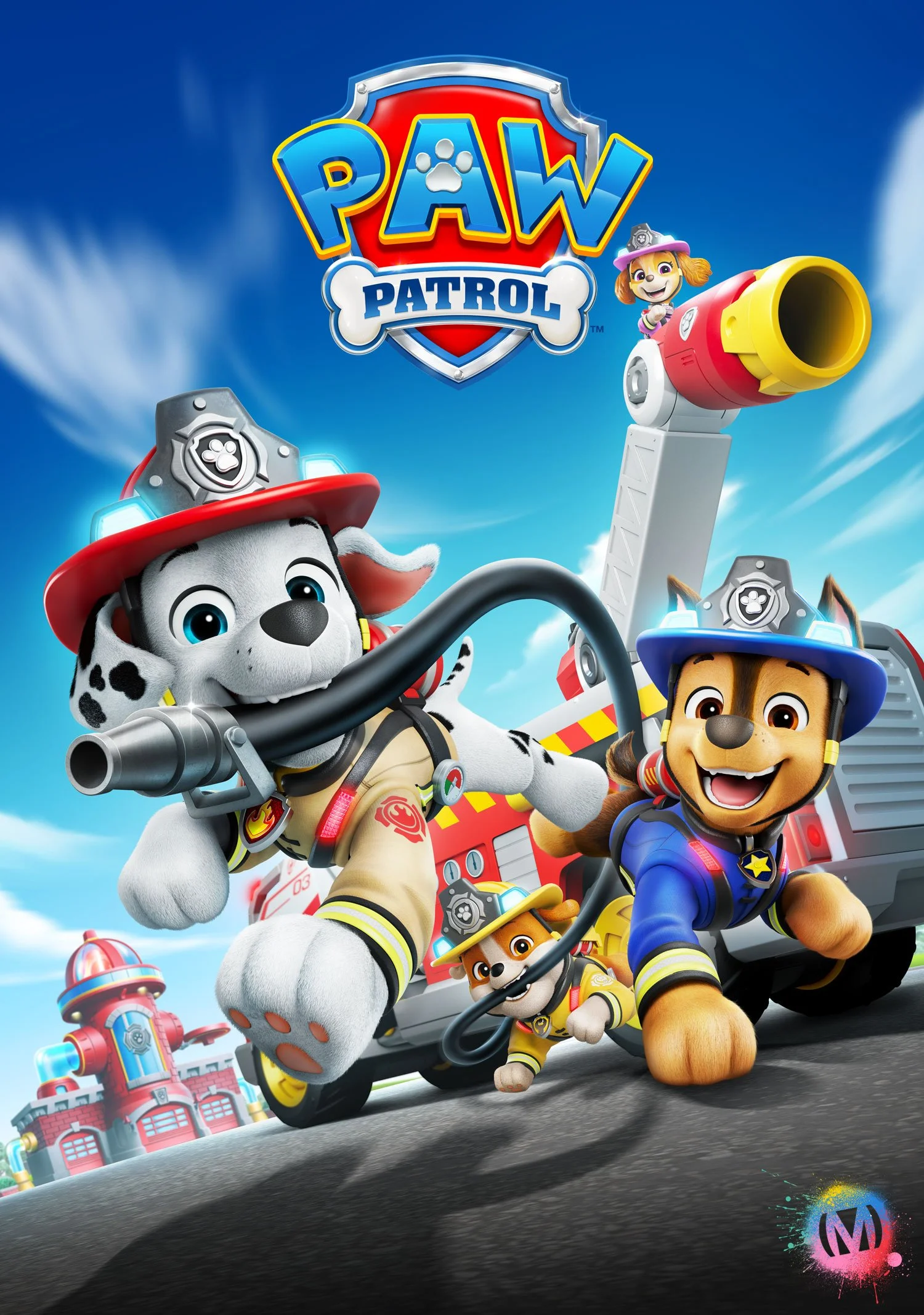 PAW PATROL - FIRE RESCUE KEY ART