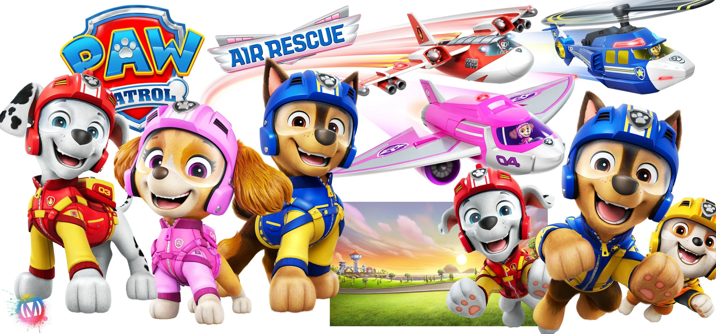 PAW PATROL AIR RESCUE - STYLE GUIDE ASSETS 