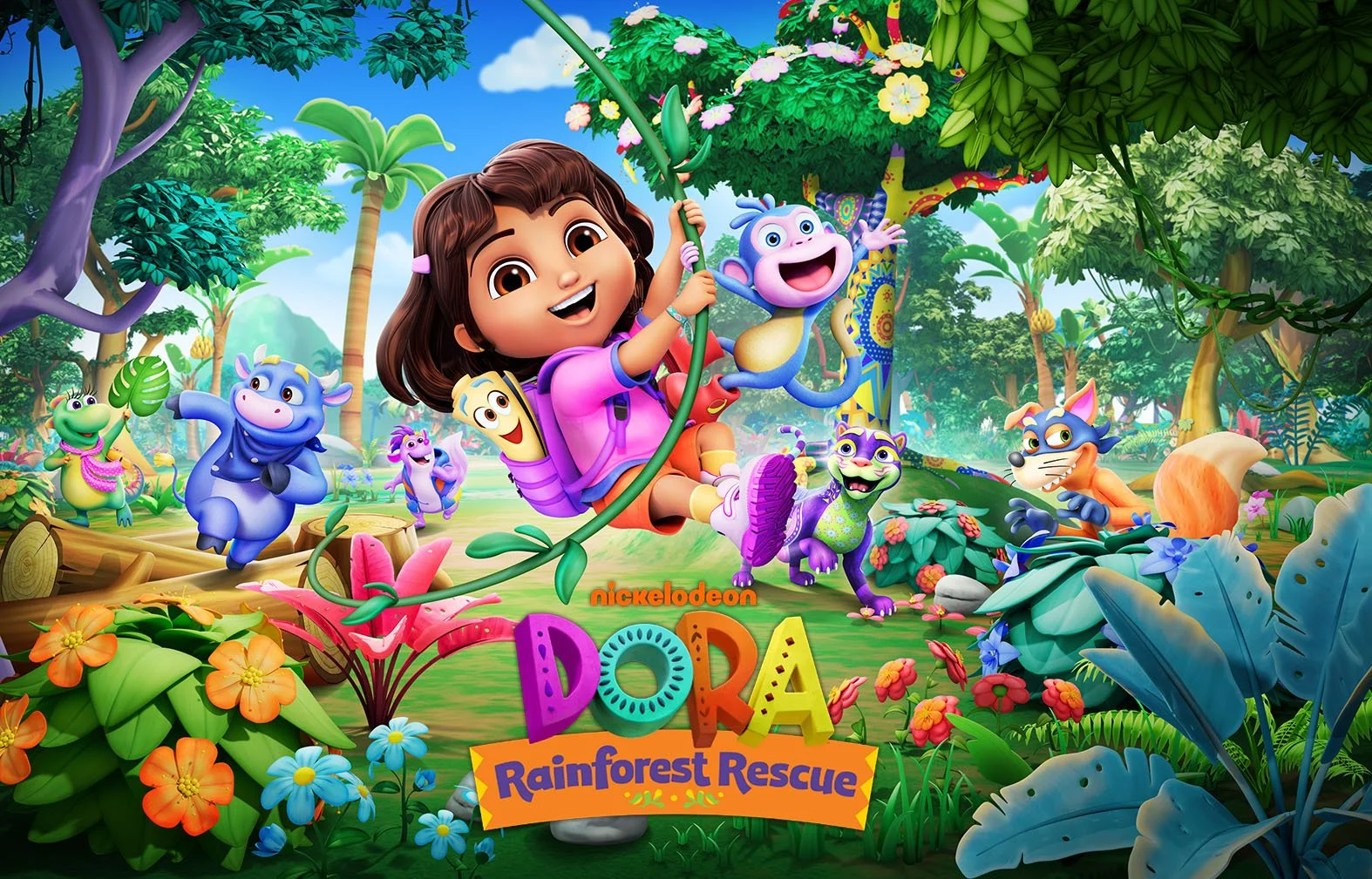 Dora Rainforest Rescue Key Art.jpg