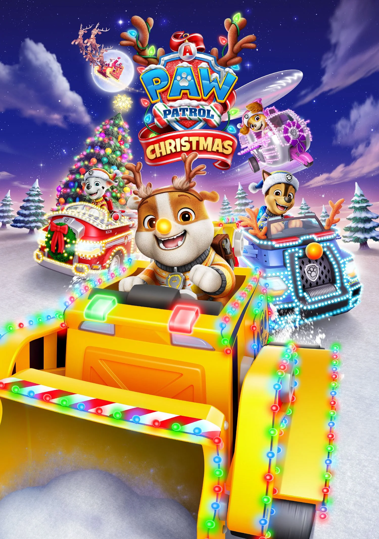 PAW PATROL CHRISTMAS - KEY ART