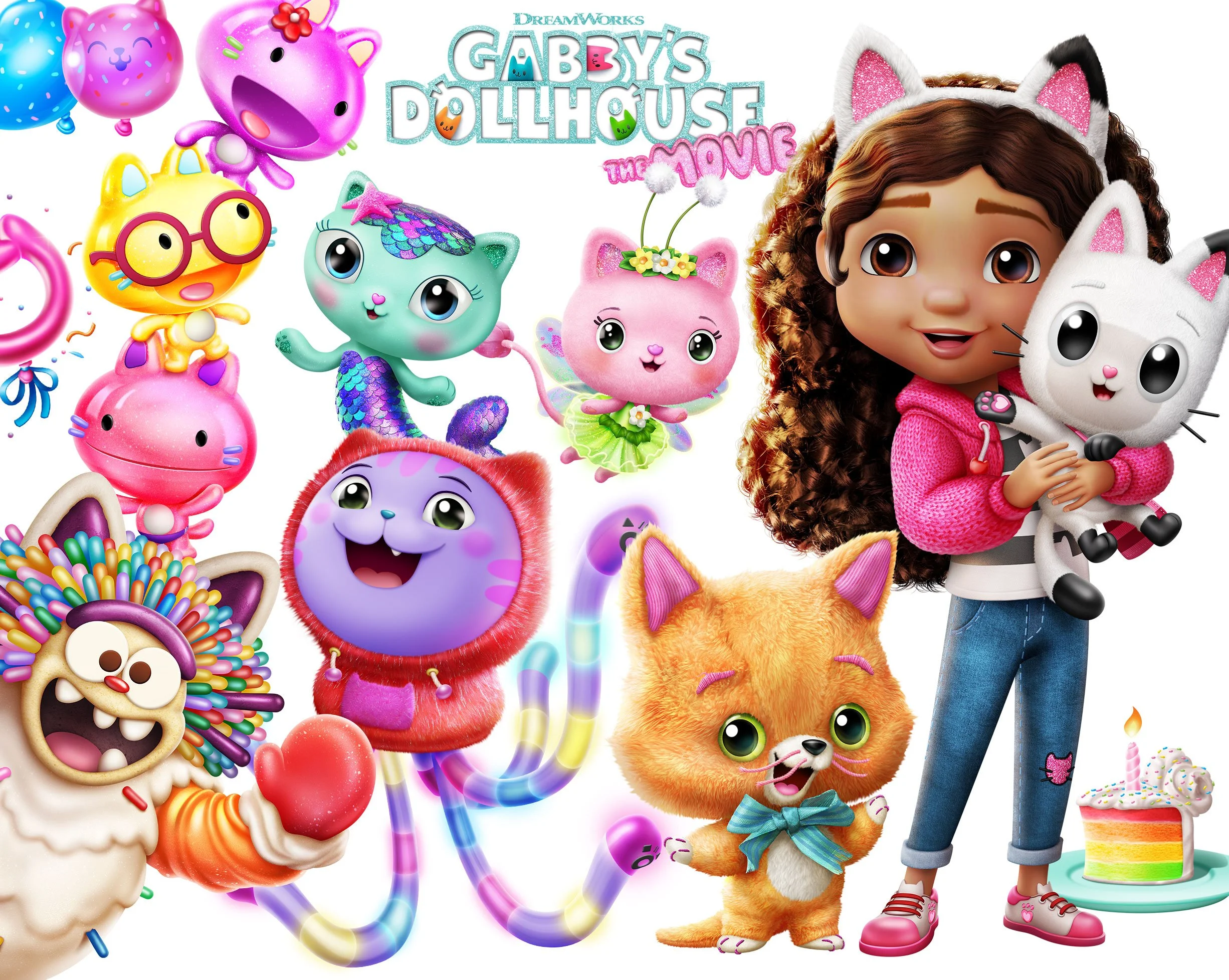 GABBY'S DOLLHOUSE MOVIE - CHARACTERS