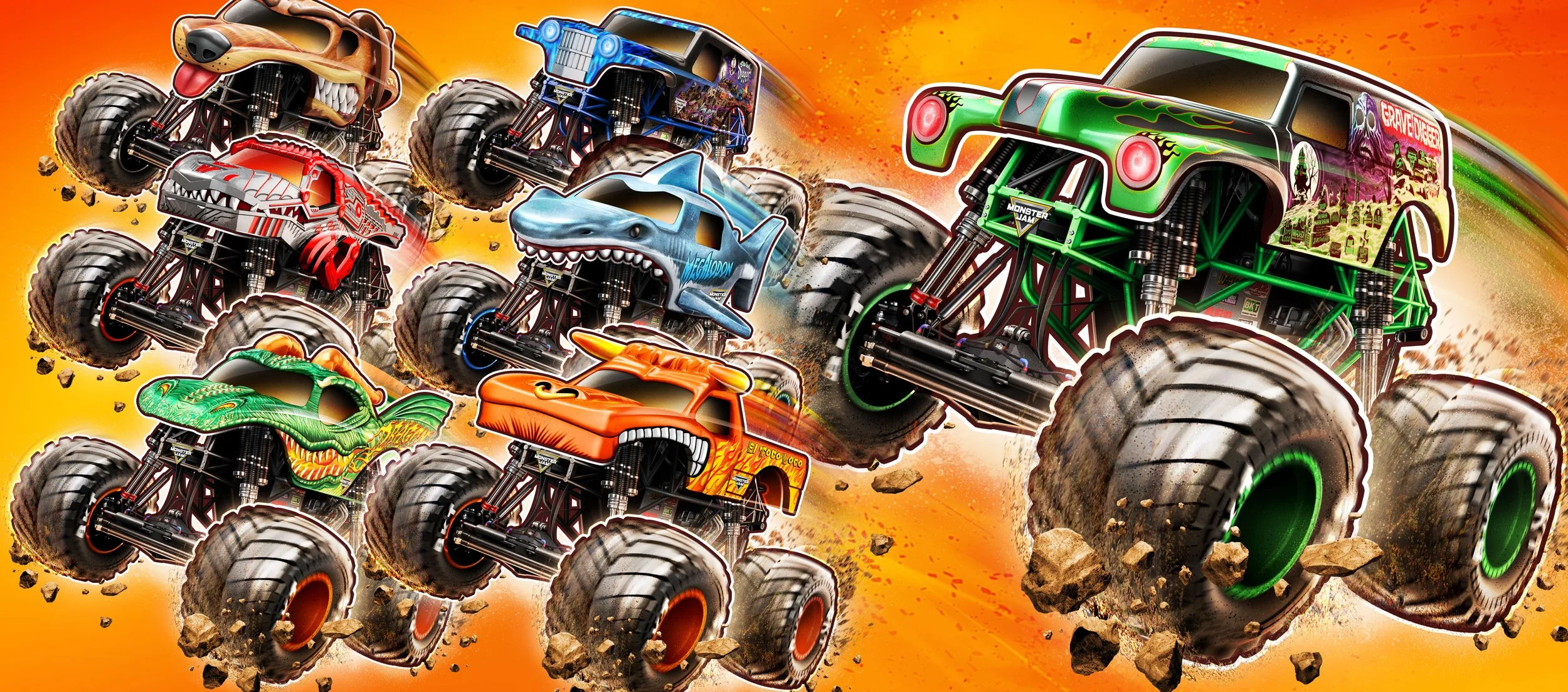 MONSTER JAM - INDIVIDUAL TRUCKS