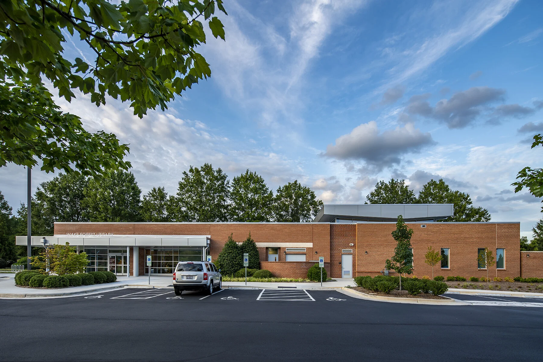  Wake Forest Community Library  Wake Forest, NC  Architecture &amp; Interiors by LS3P 