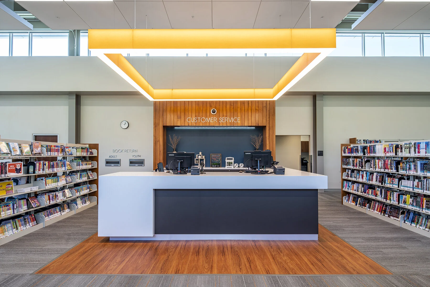 Fuquay-Varina Community Library  Fuquay-Varina, NC  Architecture &amp; Interiors by LS3P 