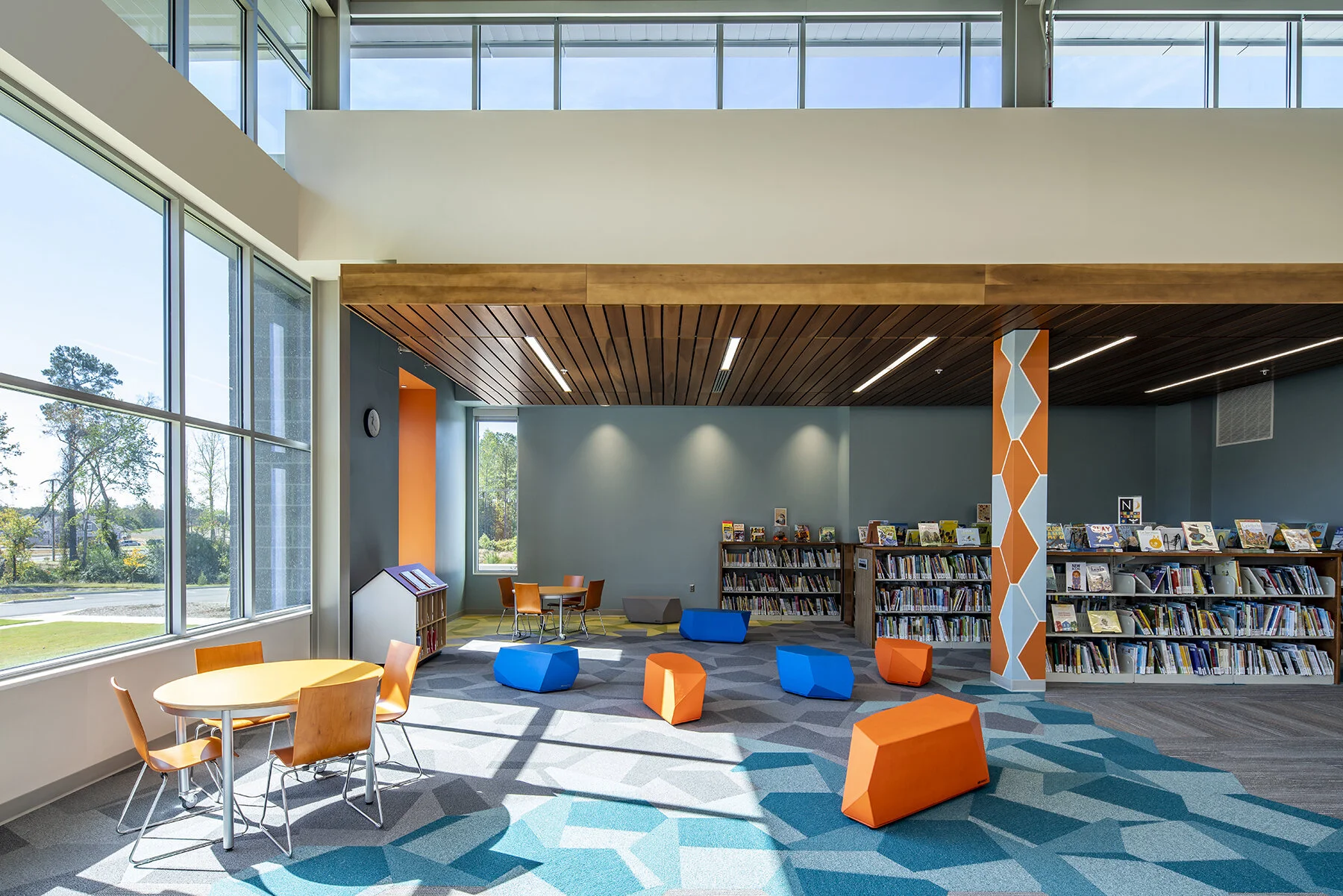  Fuquay-Varina Community Library  Fuquay-Varina, NC  Architecture &amp; Interiors by LS3P 