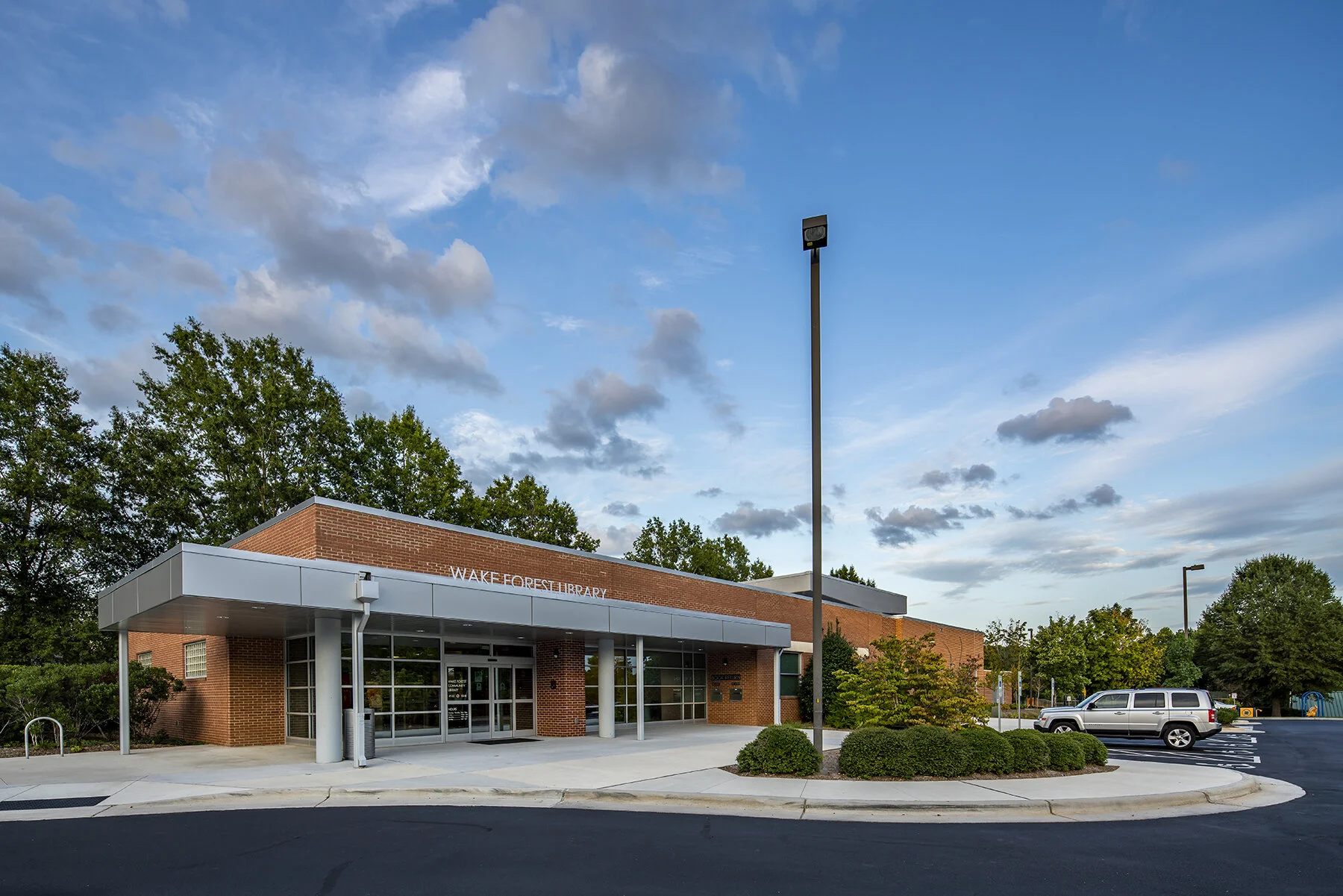  Wake Forest Community Library  Wake Forest, NC  Architecture &amp; Interiors by LS3P 