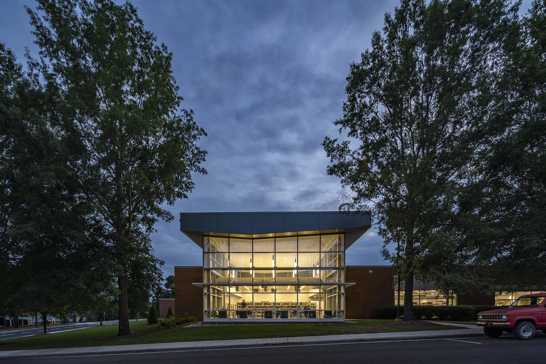  Wake Forest Community Library  Wake Forest, NC  Architecture &amp; Interiors by LS3P 