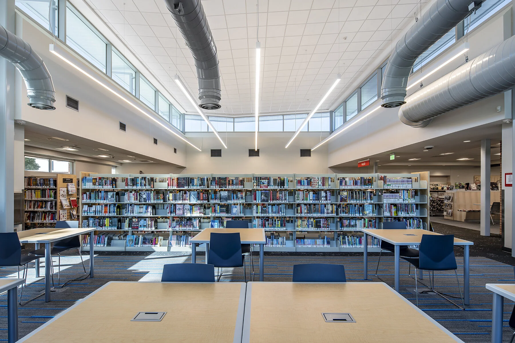  Wake Forest Community Library  Wake Forest, NC  Architecture &amp; Interiors by LS3P 