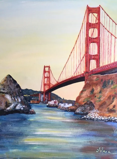 San Francisco Entrance: Golden Gate Bridge I