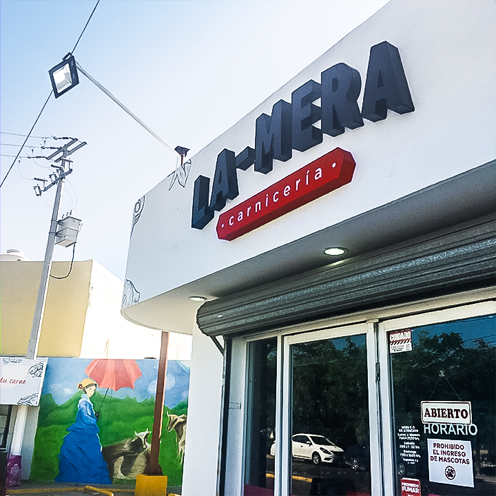 Fachada de nuestra carnicería LM Villas del Río