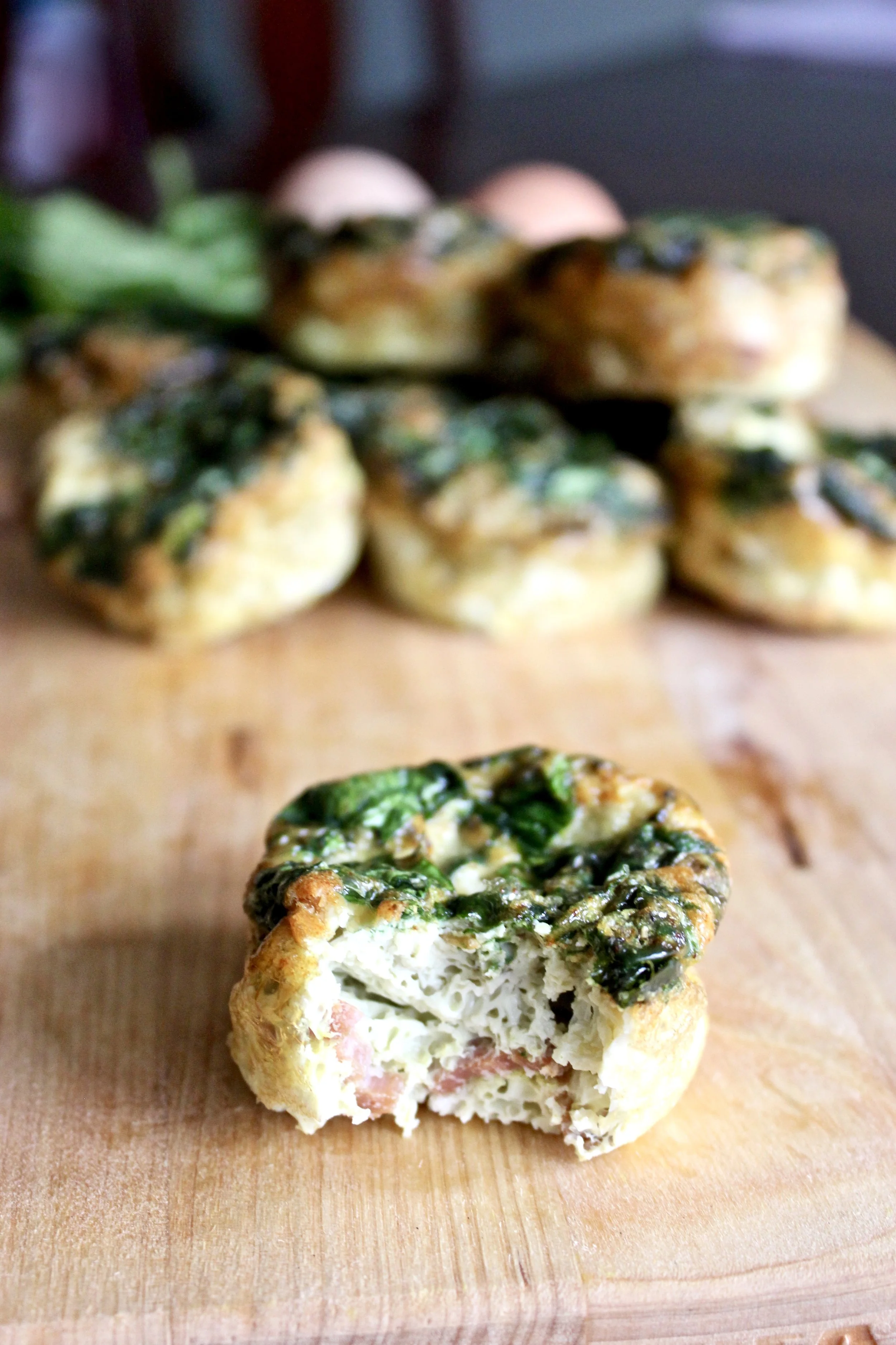 Bacon Spinach Egg White Muffins — Ethereal Beings Wellness