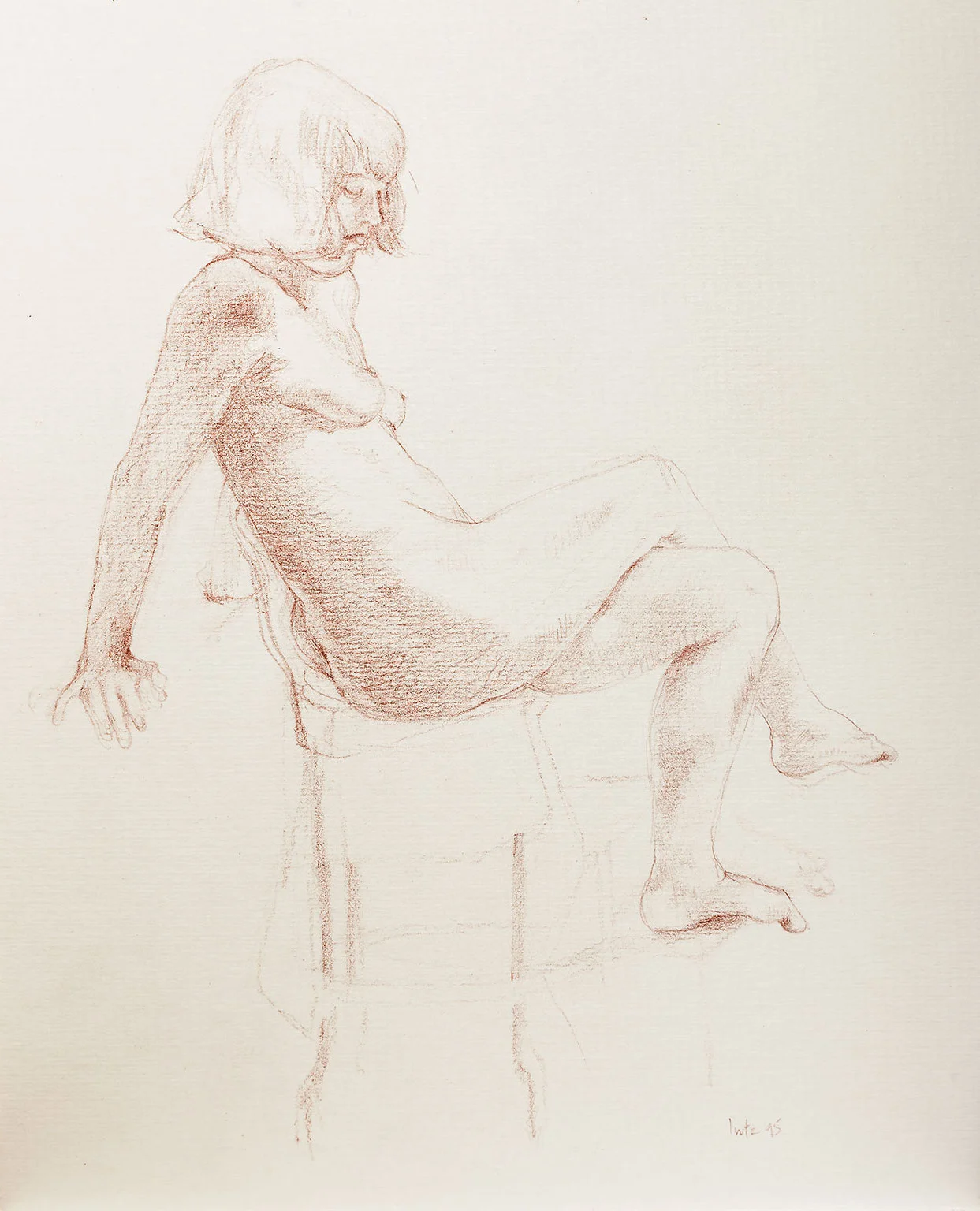On a Kitchen Chair, 1995