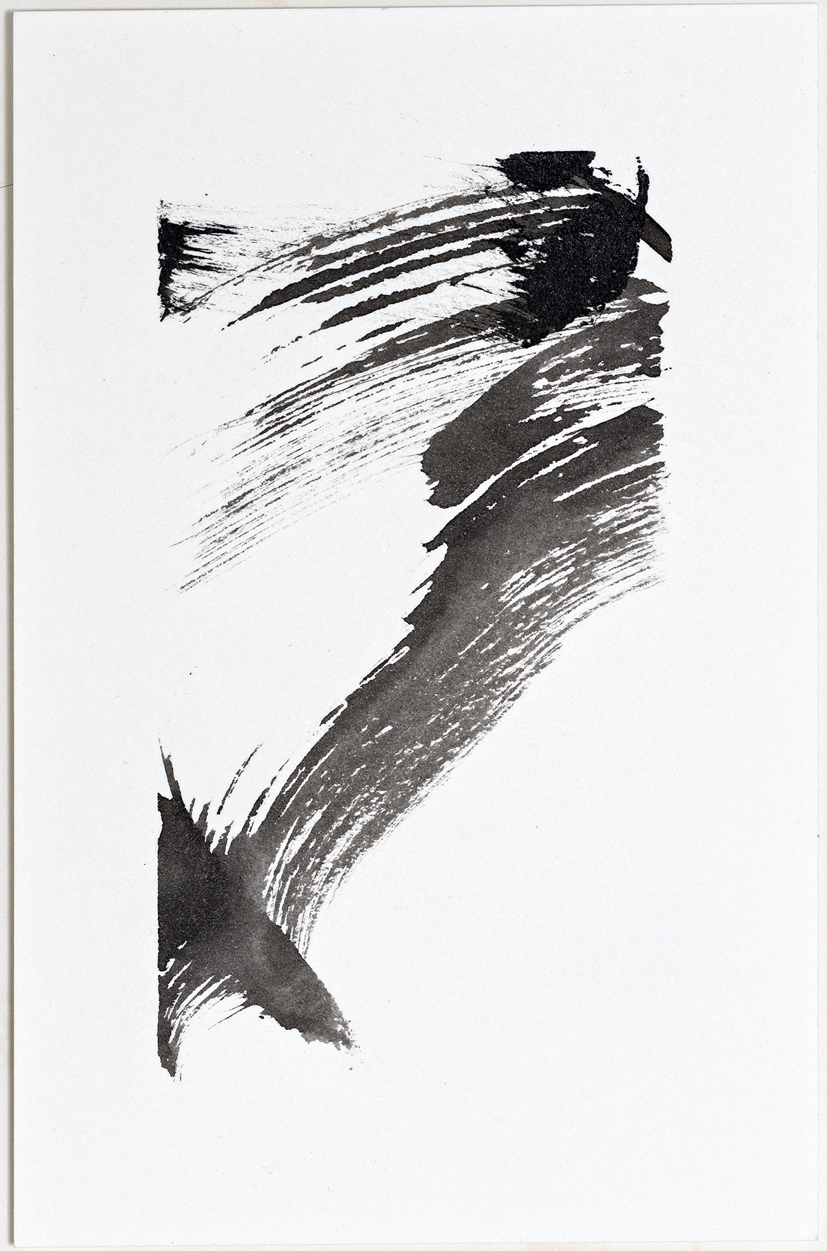 Nymph 2016 ink on paper 6 x 4"