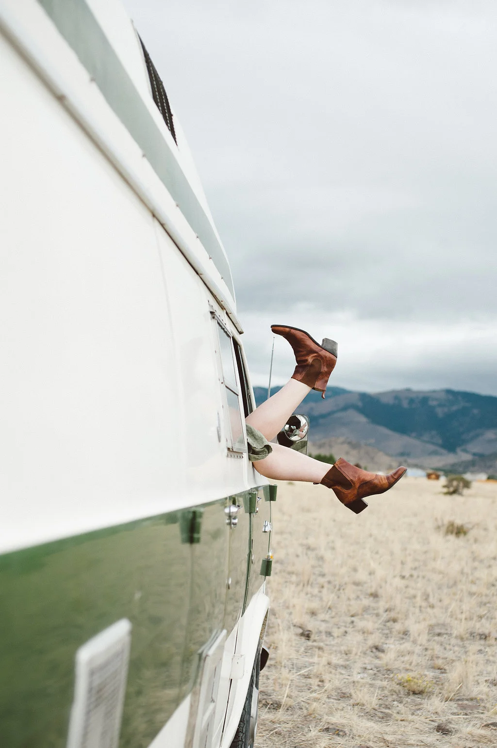 vintage heeled chelsea boots