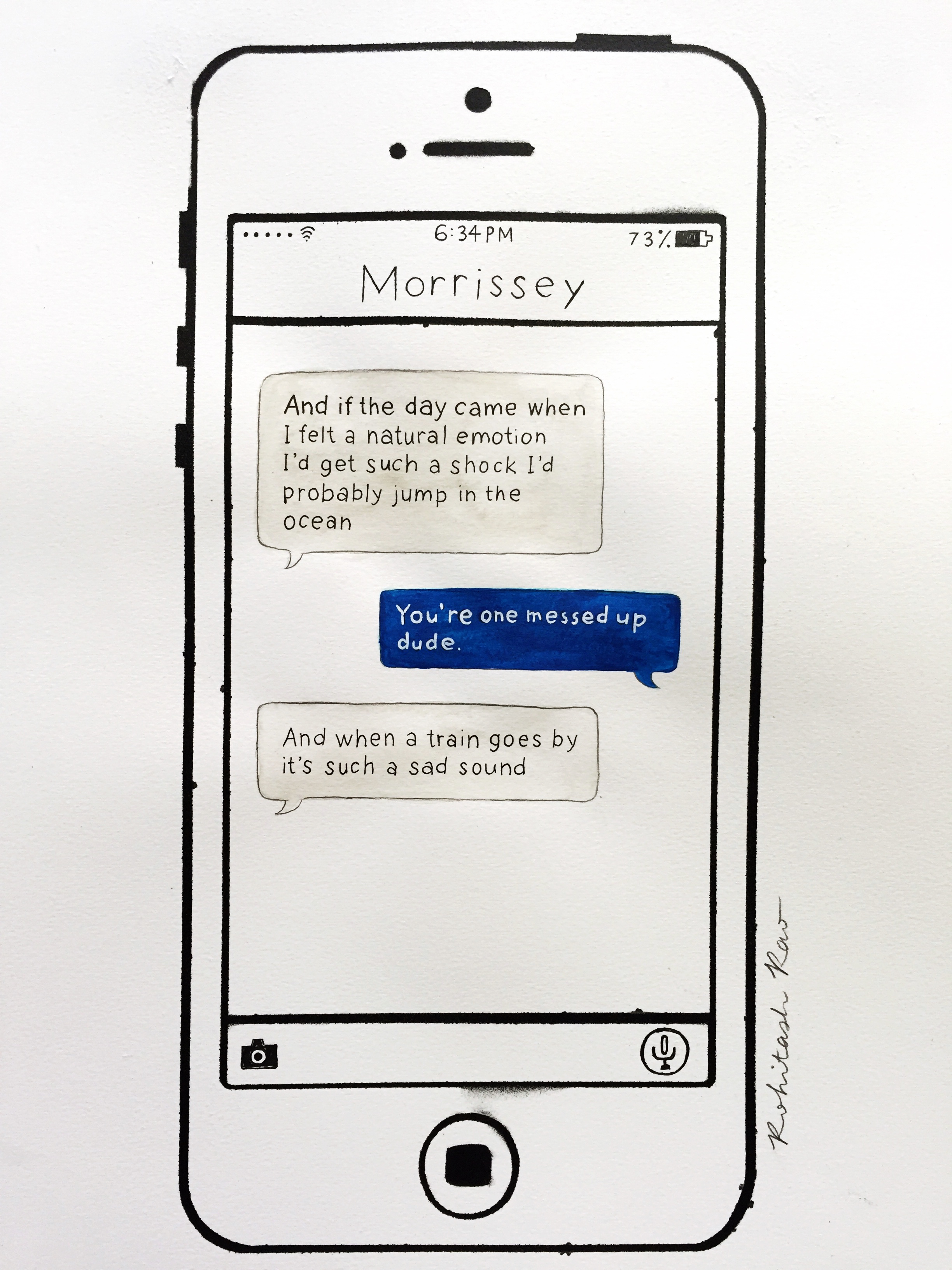 TEXTS FROM MORRISSEY: NOWHERE FAST