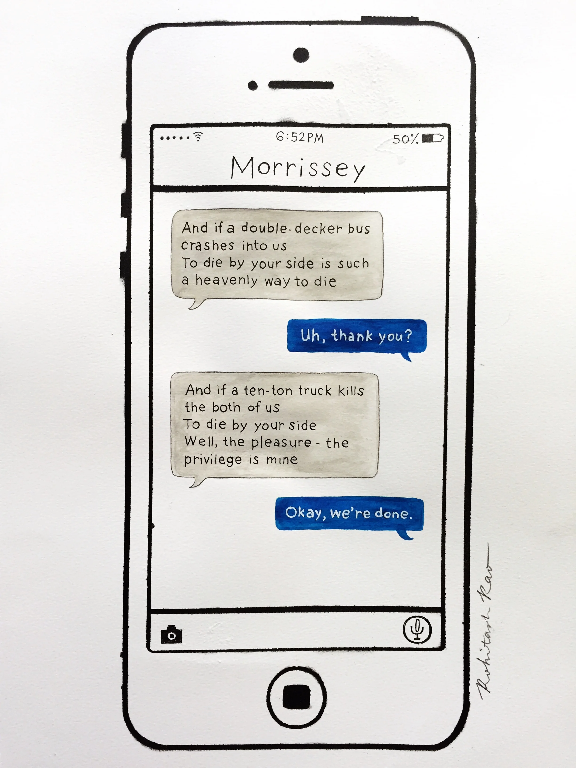 TEXTS FROM MORRISSEY: THERE IS A LIGHT