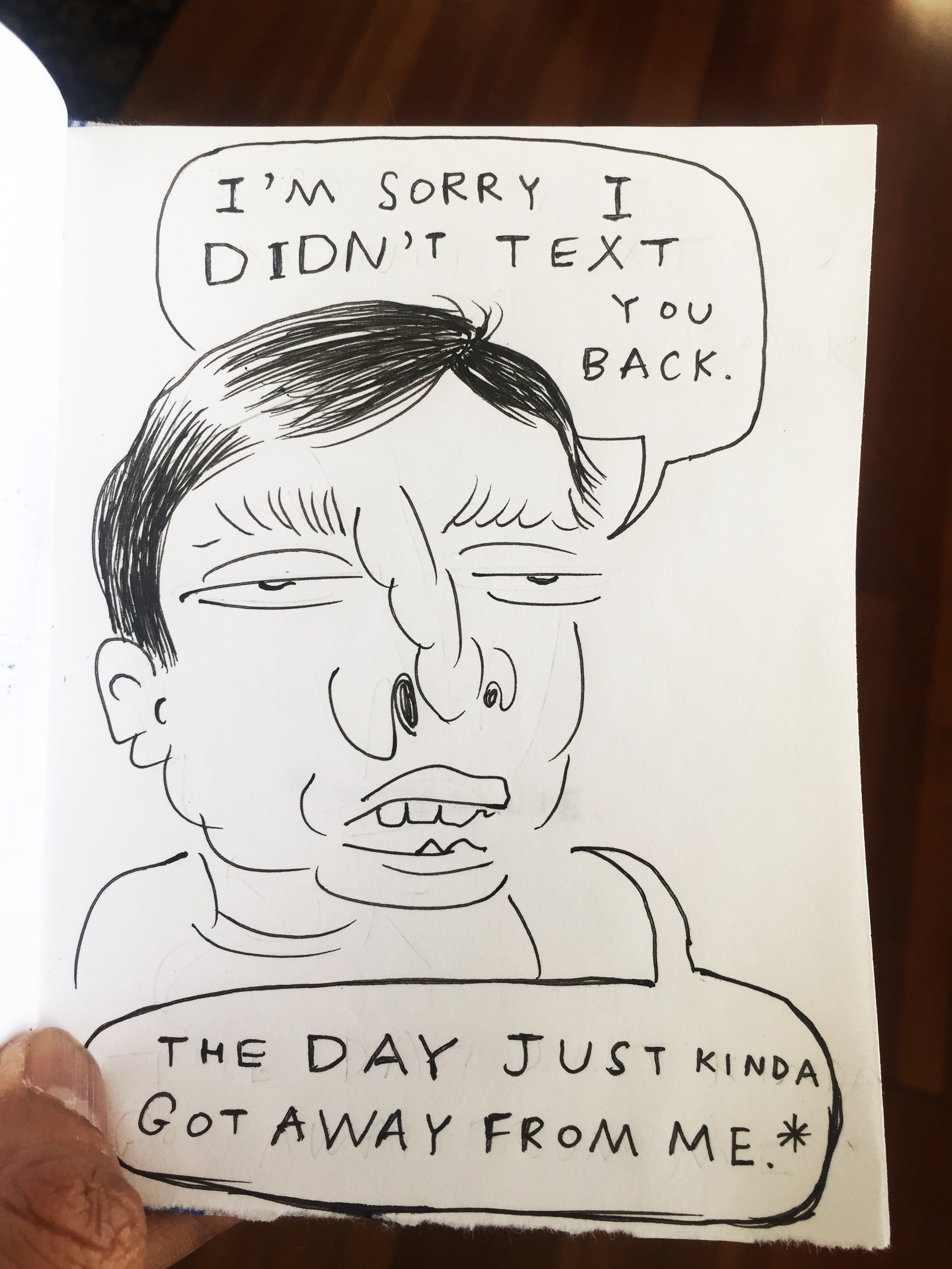 SHIT I DID INSTEAD OF TEXTING YOU BACK
