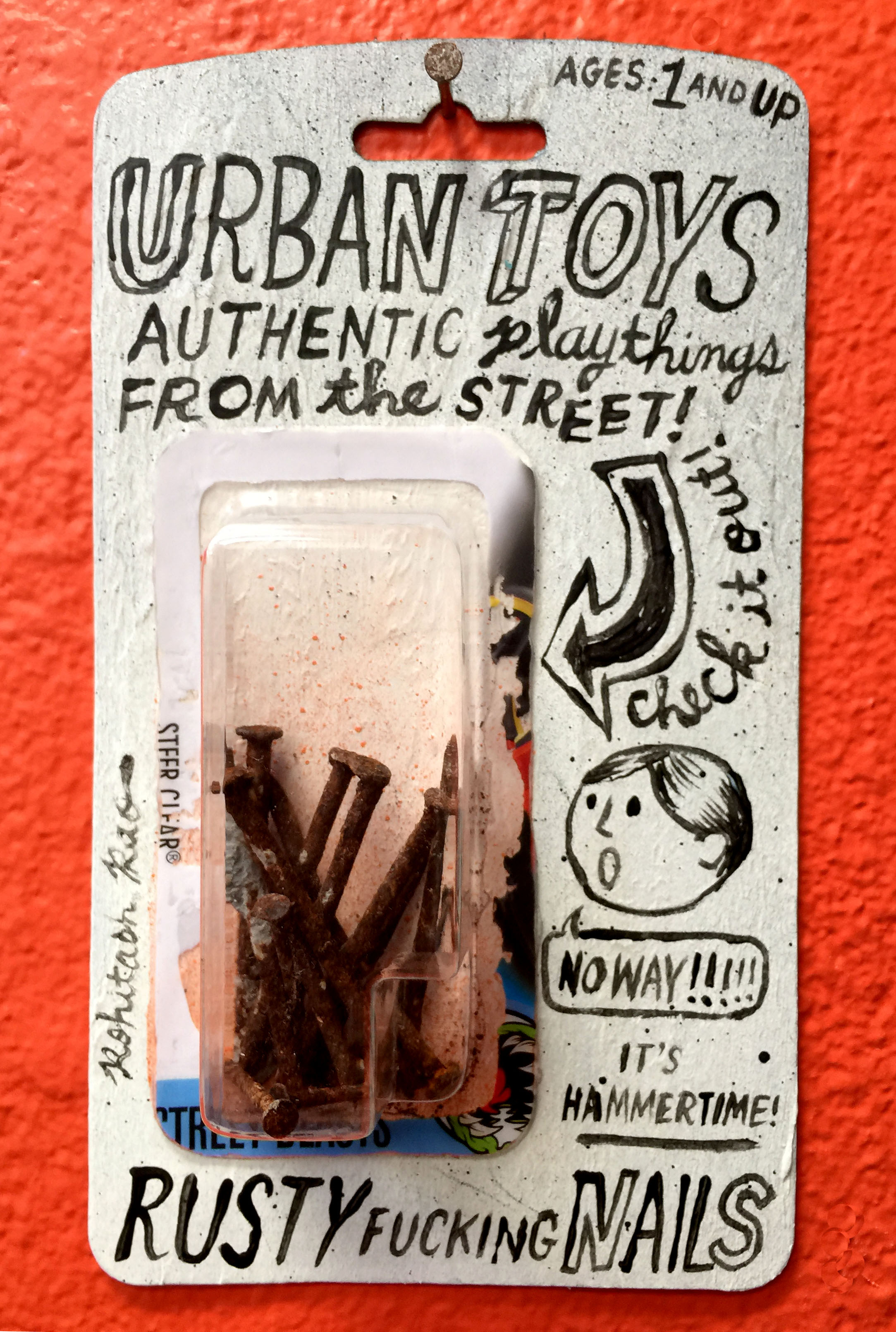 URBAN TOYS RUSTY FUCKING NAILS