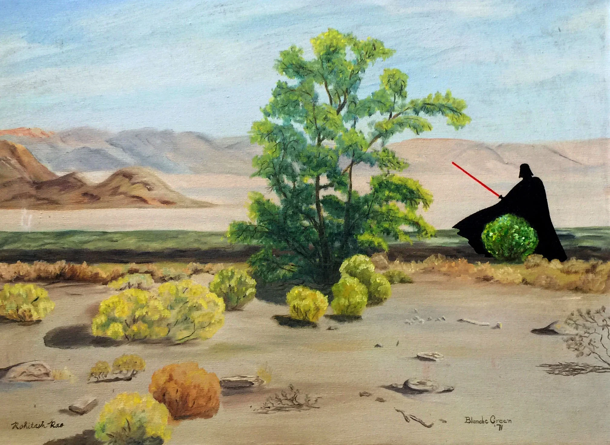 THRIFT STORE VADER (one in a series)