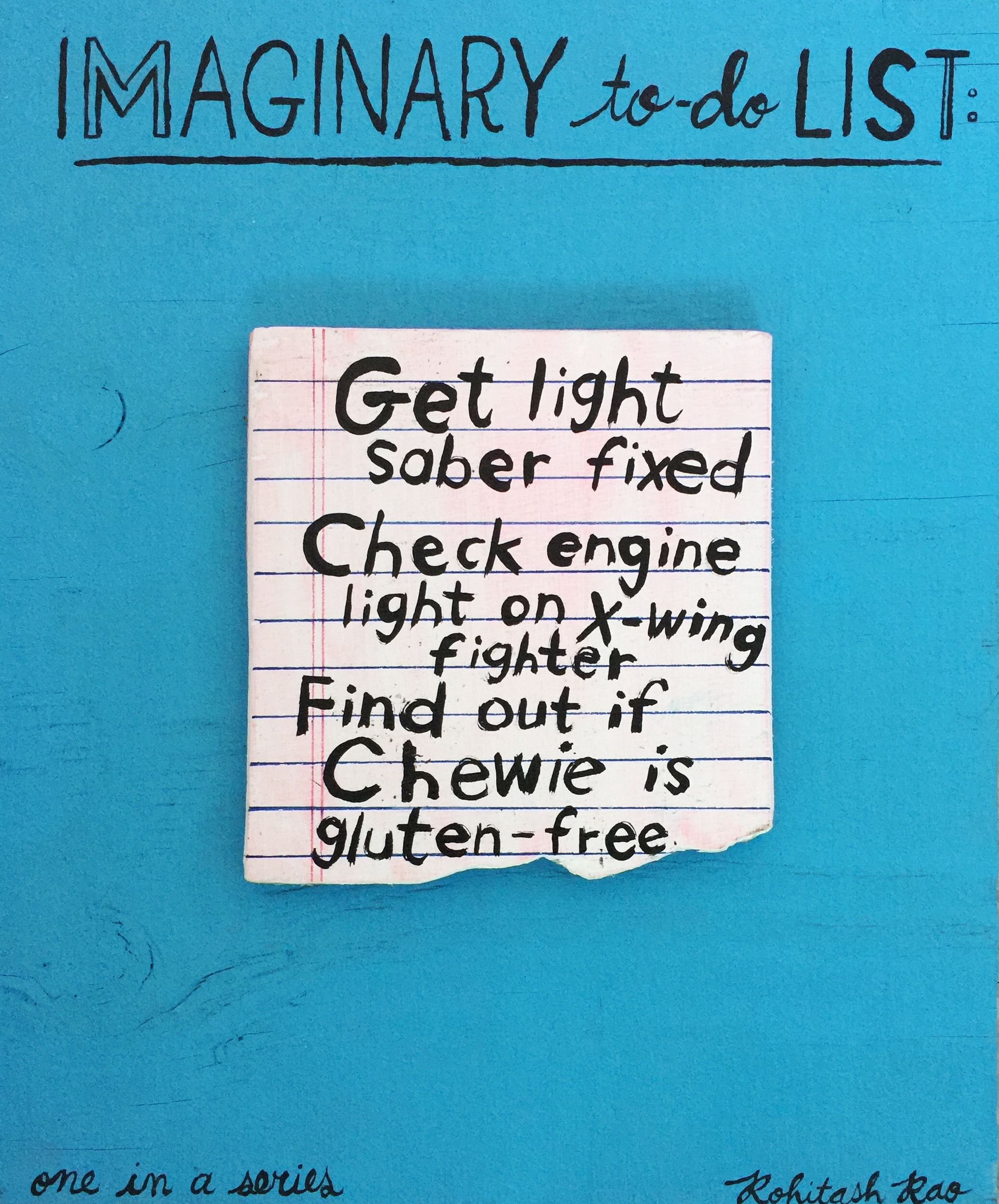 IMAGINARY TO-DO LIST