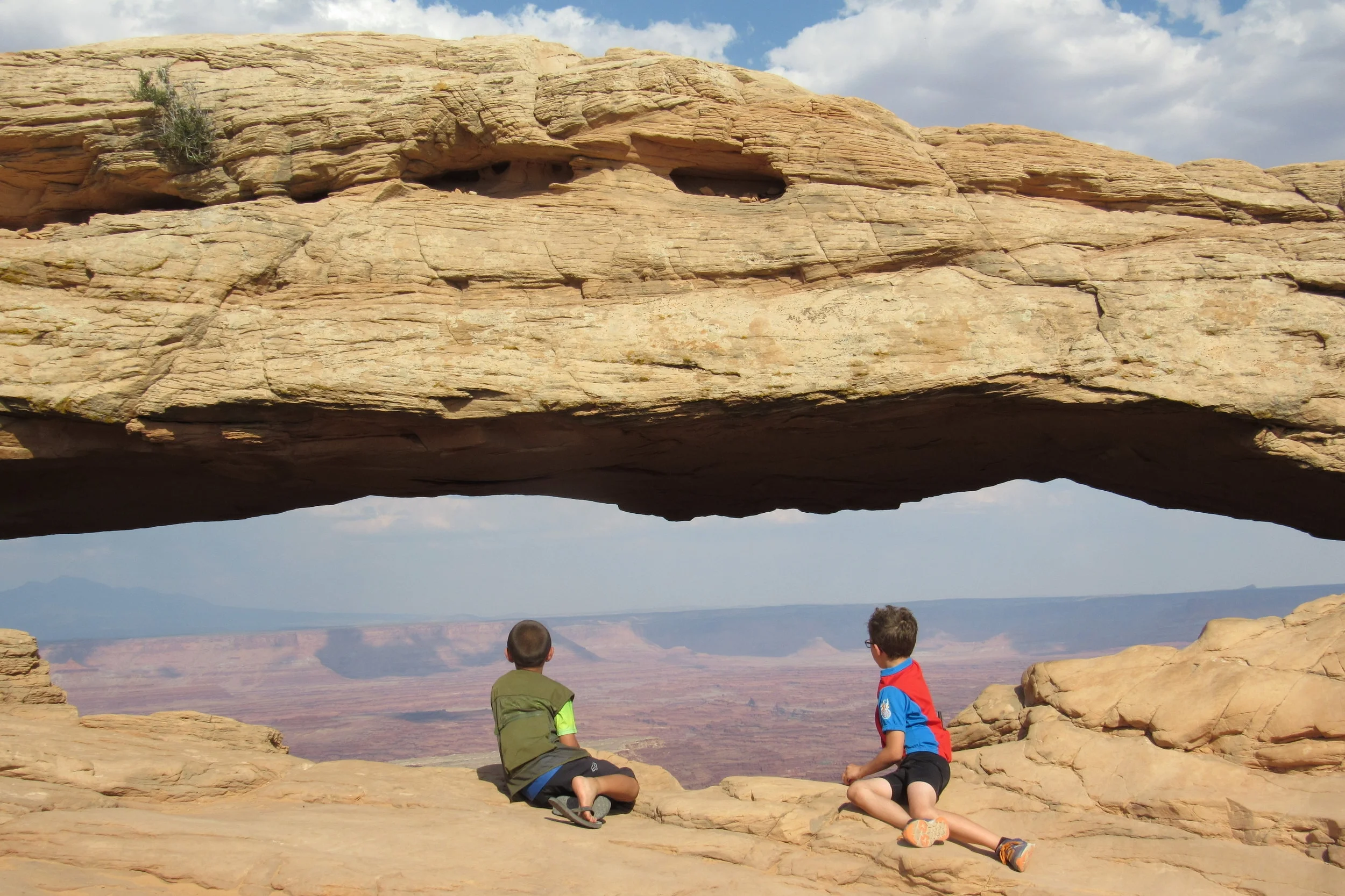 Outdoor Friends for Life! Mesa Arch at Canyon Lands National Park