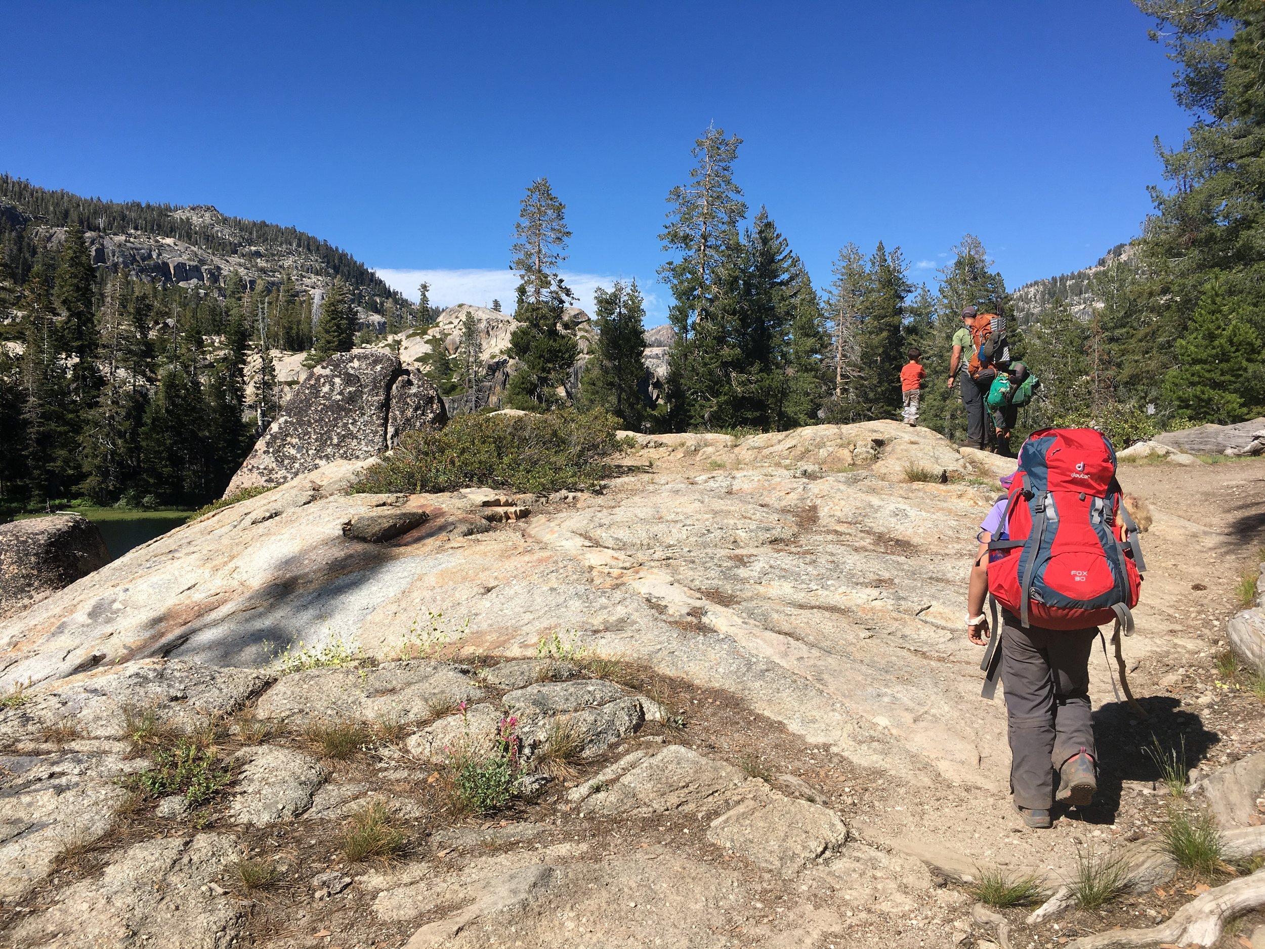 Hiking to the East Side