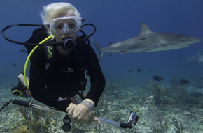 Jillian Morris. Photo credit: Sharks4Kids site