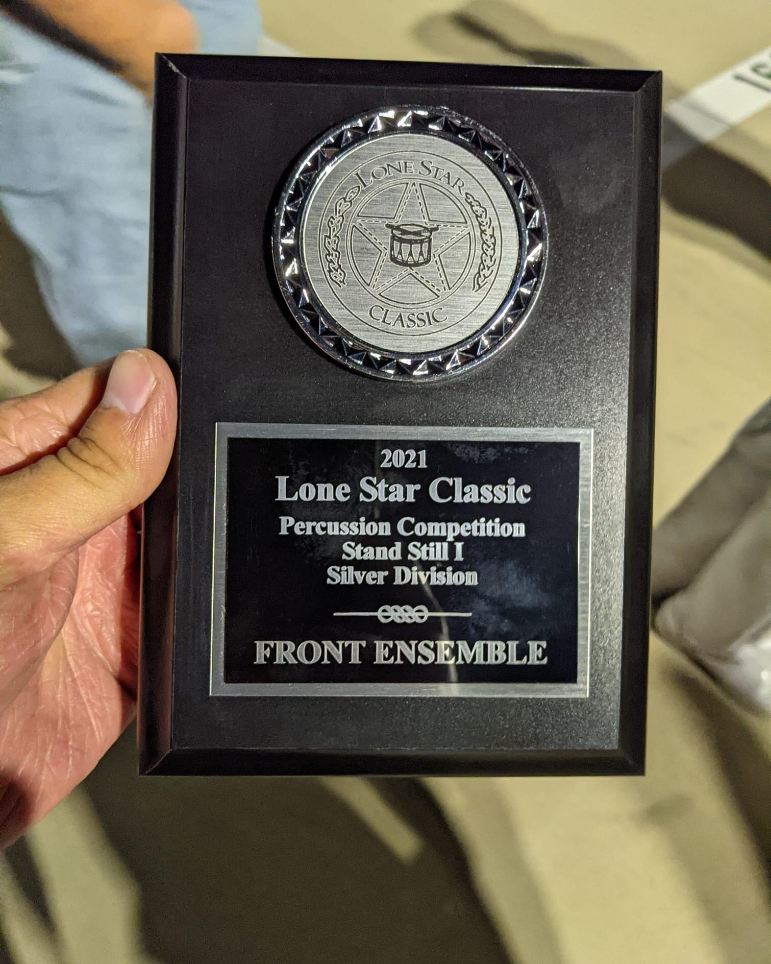 Proud of the Hebron Drumline for their performance today at the Lonestar DL competition! 

3rd place overall 
Best Front Ensemble

It was great to see so many friends and watch some stellar drumlines today. Congrats to everyone!

Next stop Thanksgivi