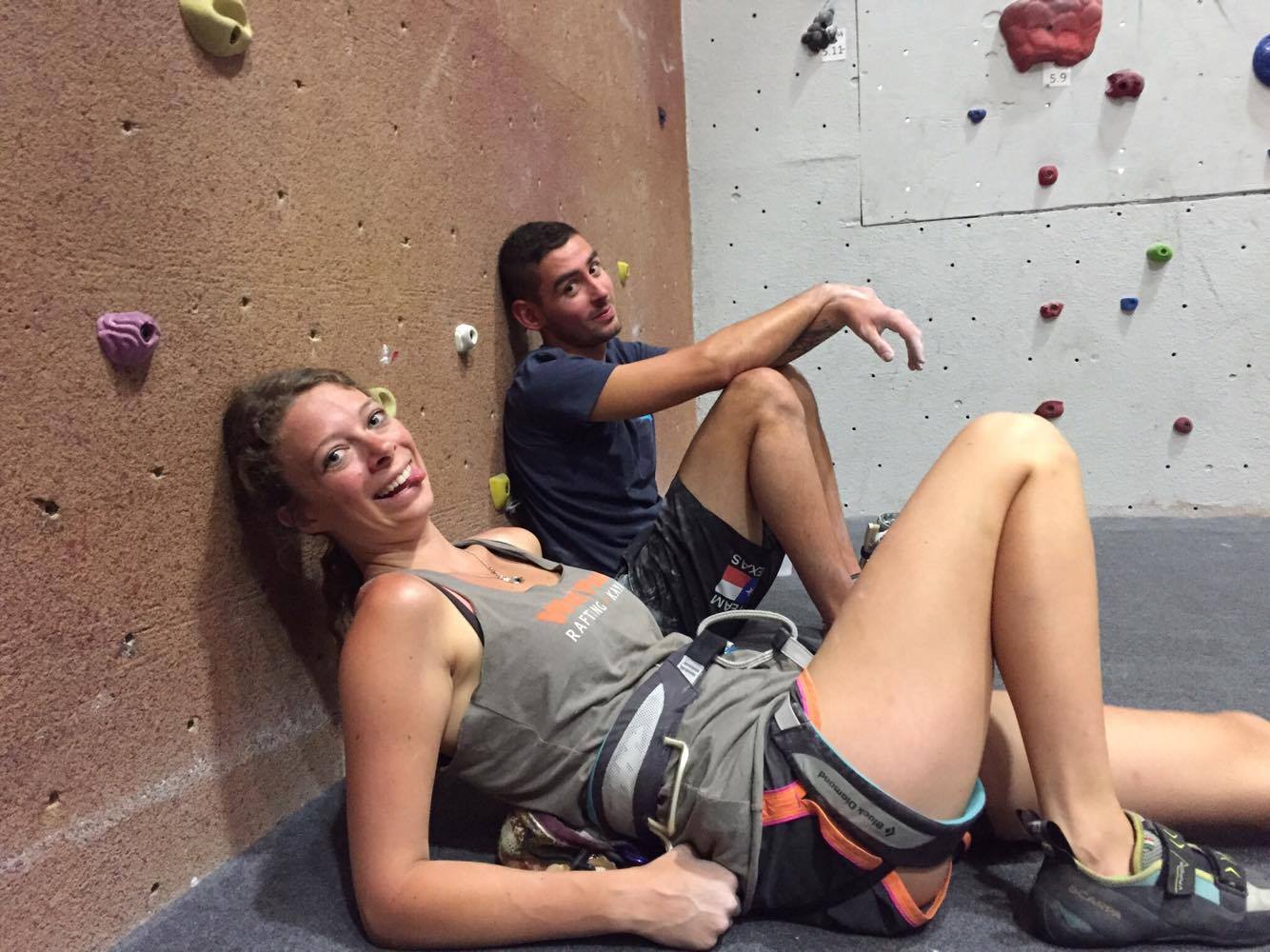 Krista and Denis feelin' the altitude